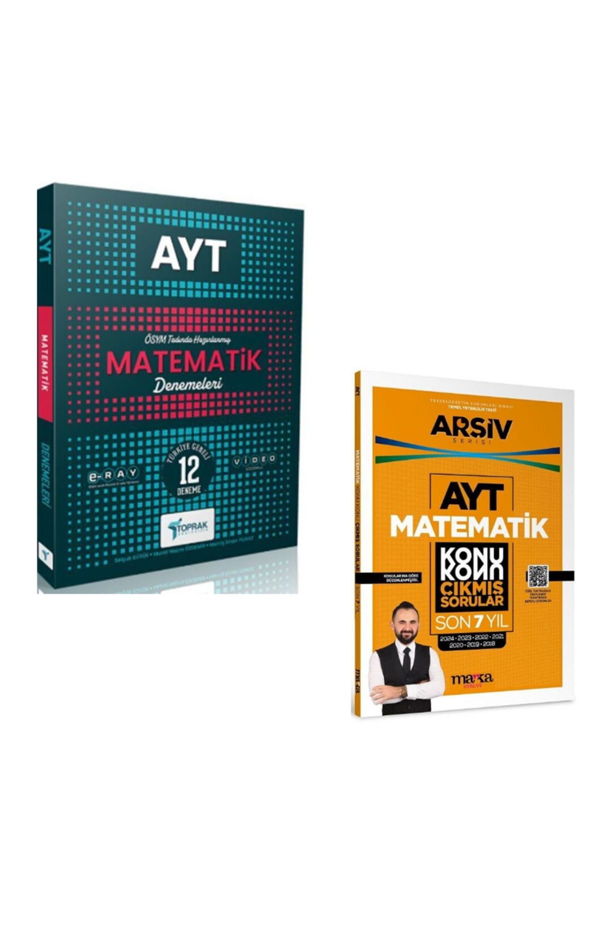 Hız ve Renk Yayınları Toprak AYT Matematik Deneme ve Marka AYT Matematik 7 Yıl Çıkmış Sorular