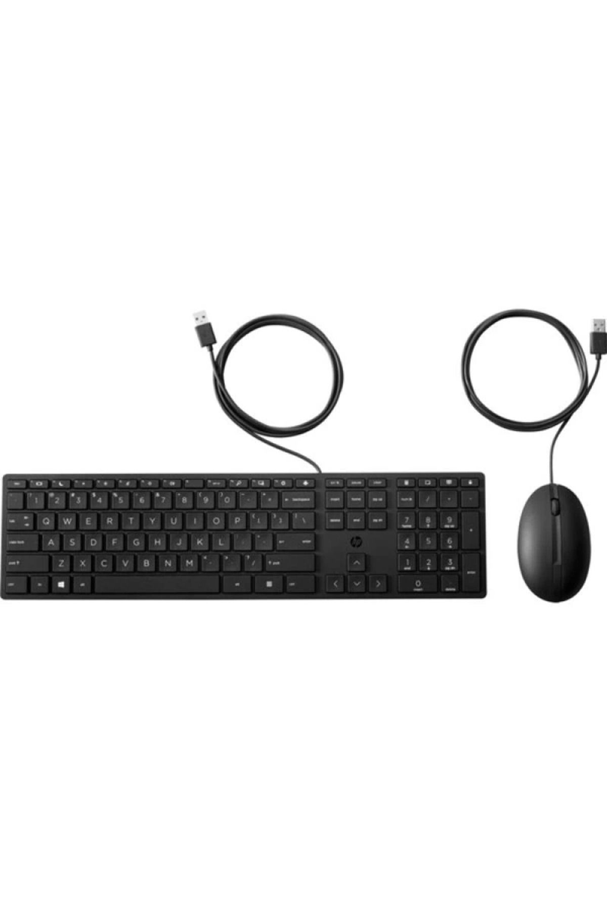 hayalimsah HP 320MK 9SR36AA USB MULTIMEDYA KLAVYE MOUSE SET SİYAH