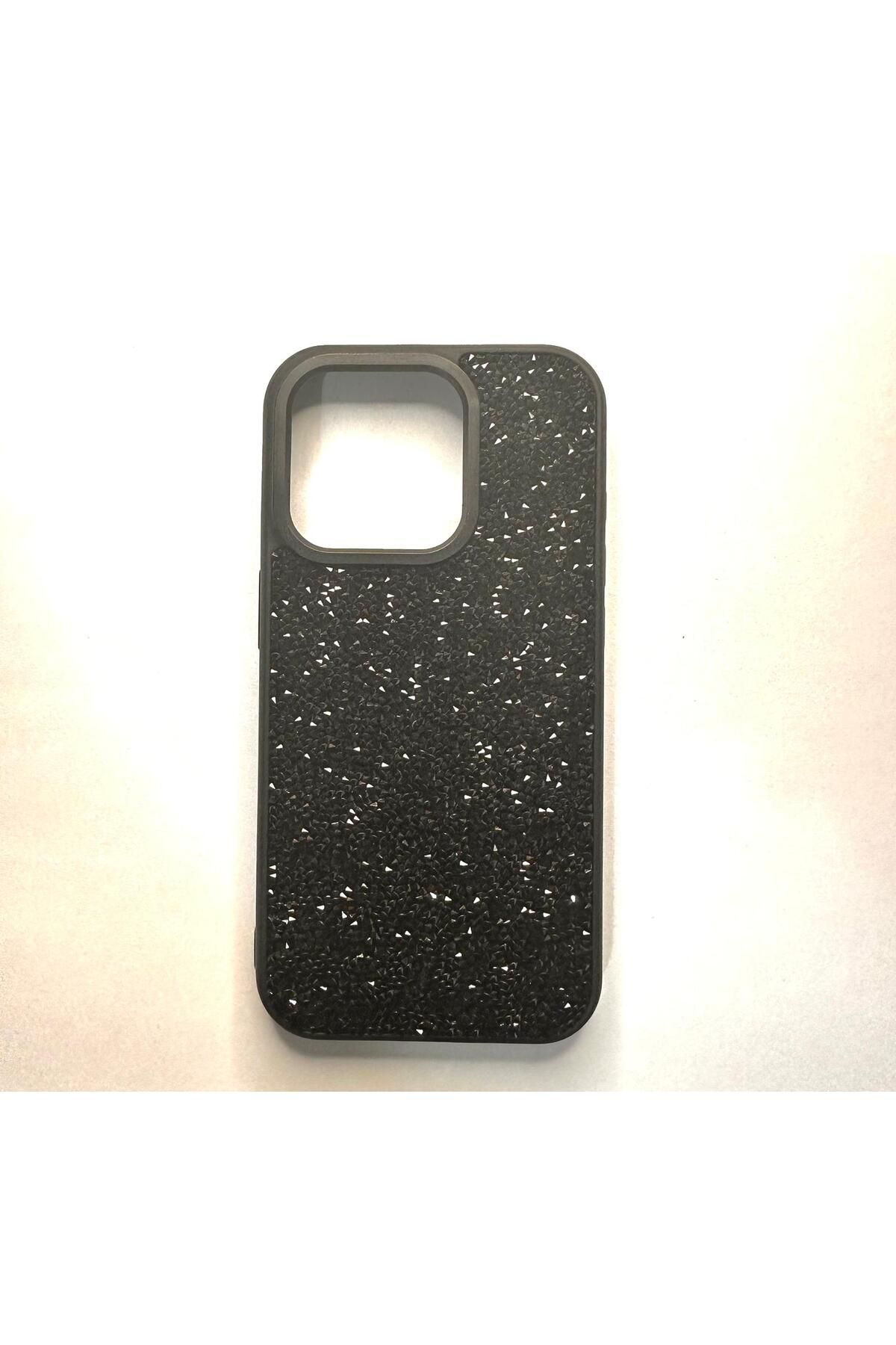 İZMİR ÖZER TEKNOLOJİ IPHONE SİYAH TAŞLI 15 PRO
