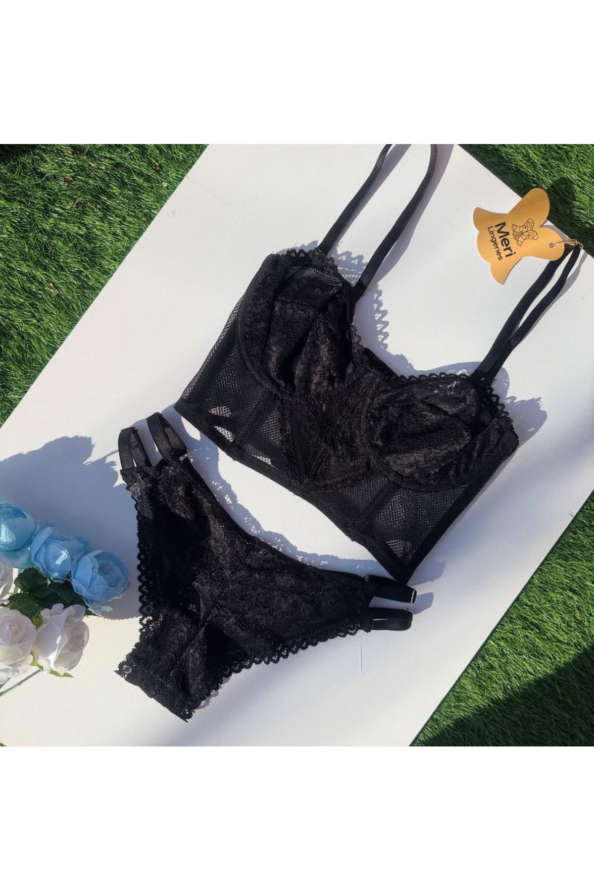 Meri Lingeries File Büstiyer Takım