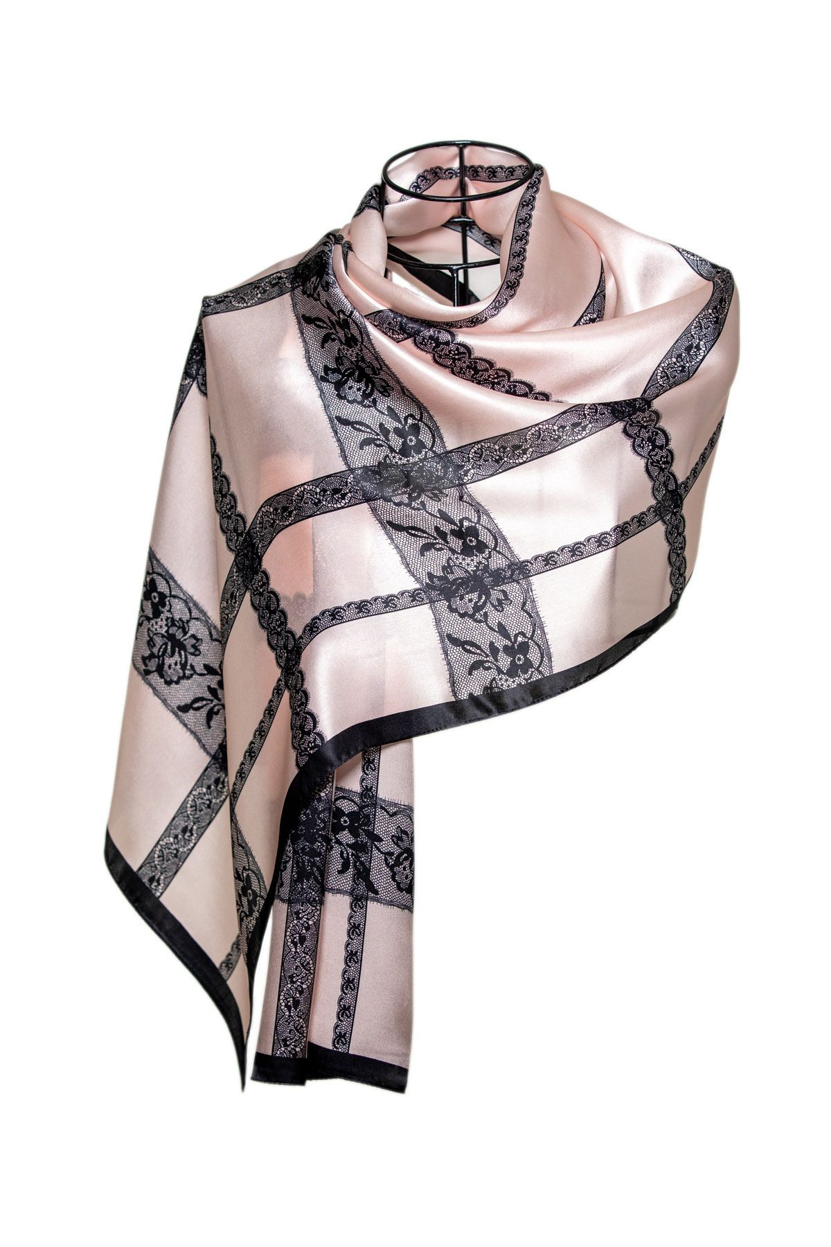 CASHMERE AND SİLK MAWLANA (53X173) SAF İPEK ŞAL