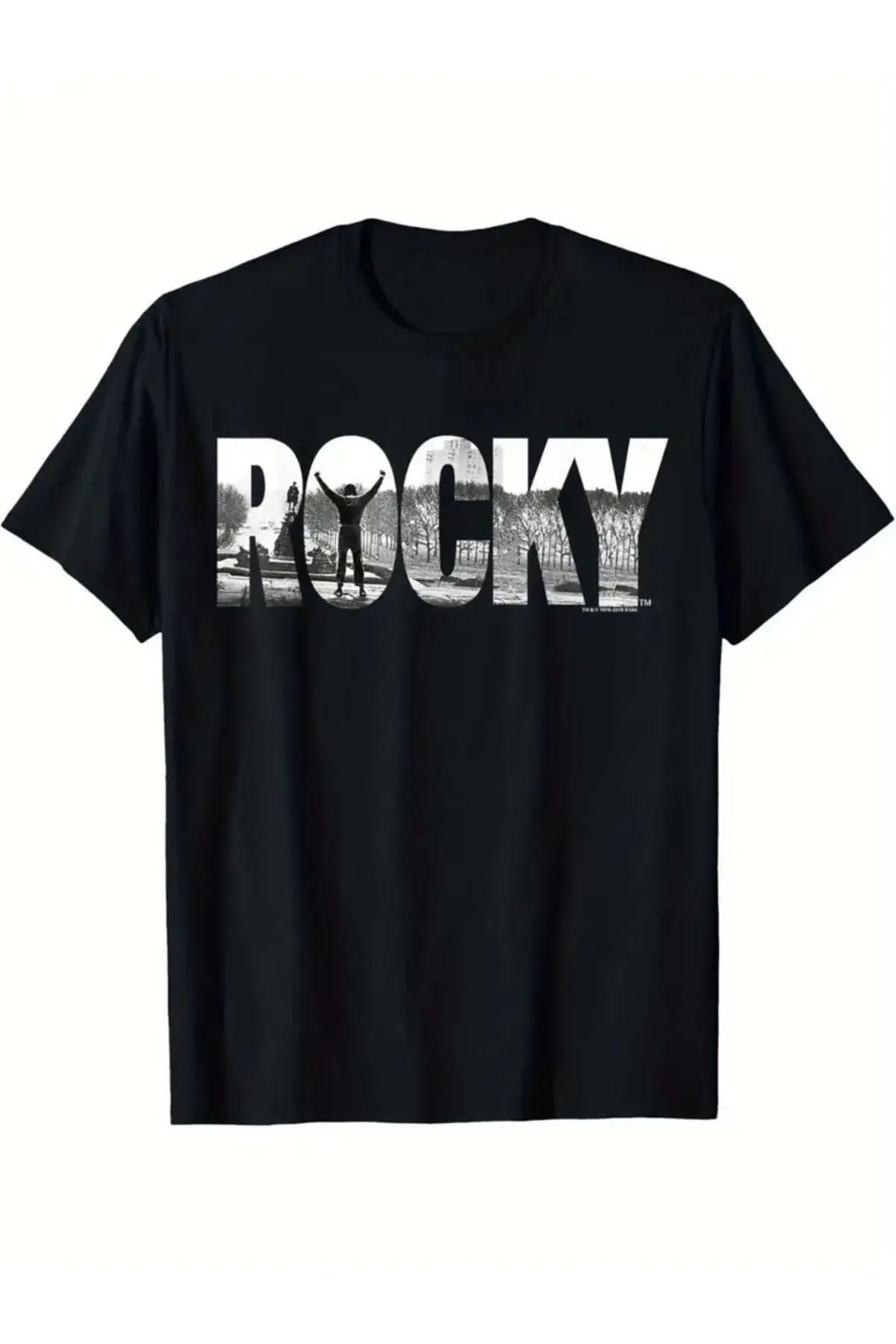 AEMİ Unisex Baskılı Oversize Bisiklet Yaka T-shirt