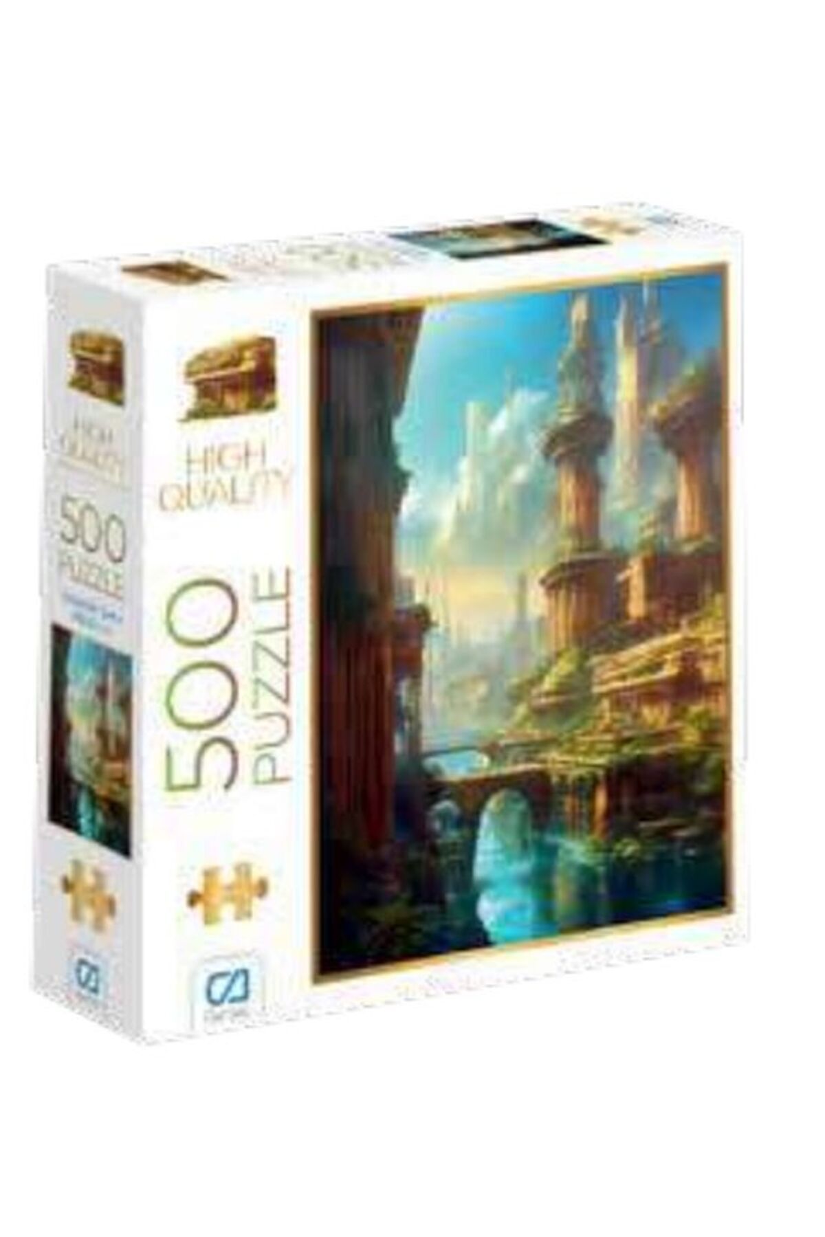 CA Games Uzaktaki Şehir Puzzle 500