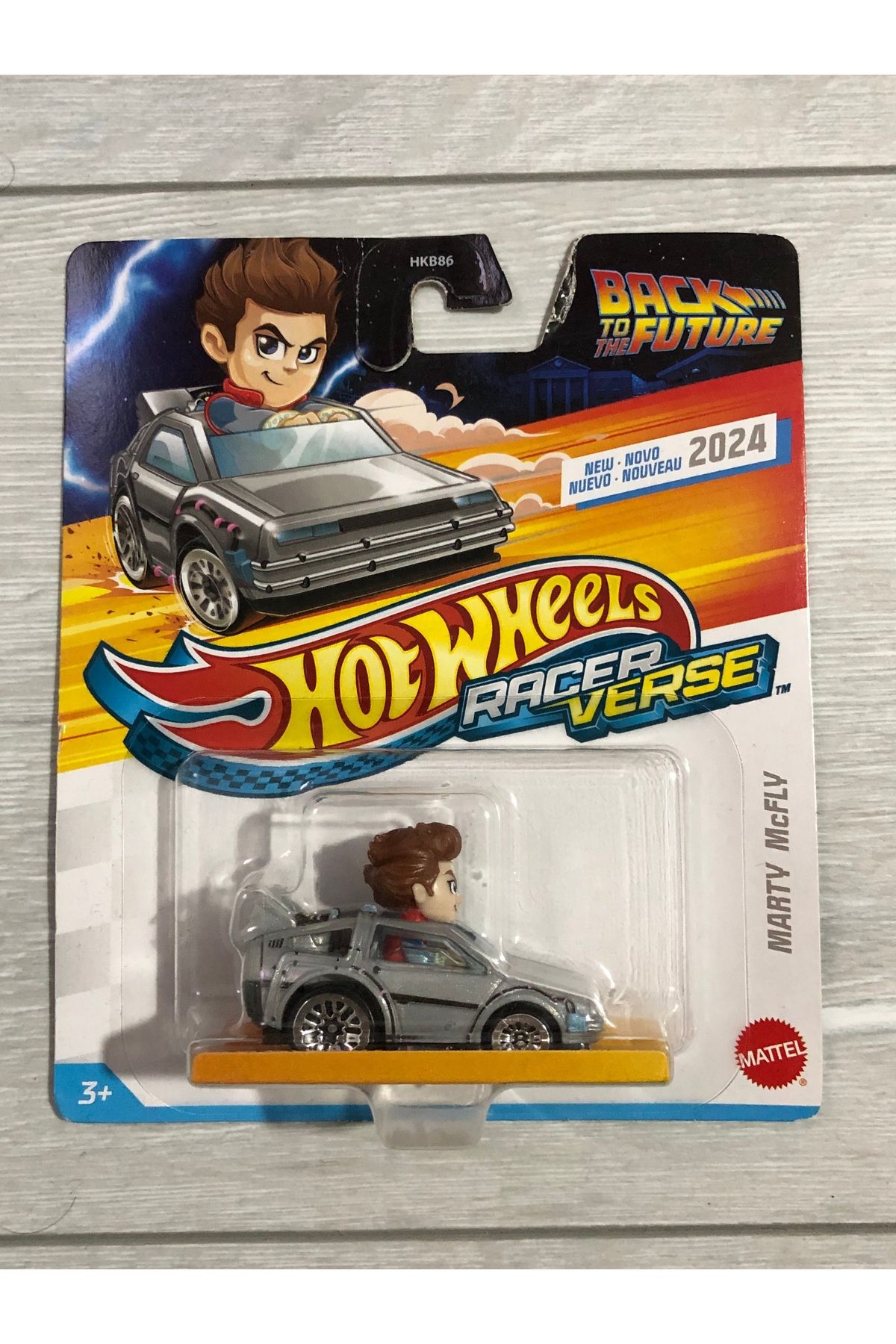 HOT WHEELS BACK TO THE FUTURE-TIME MACHINE MARTY McFLY KOLEKSİYONCULARA ÖZEL
