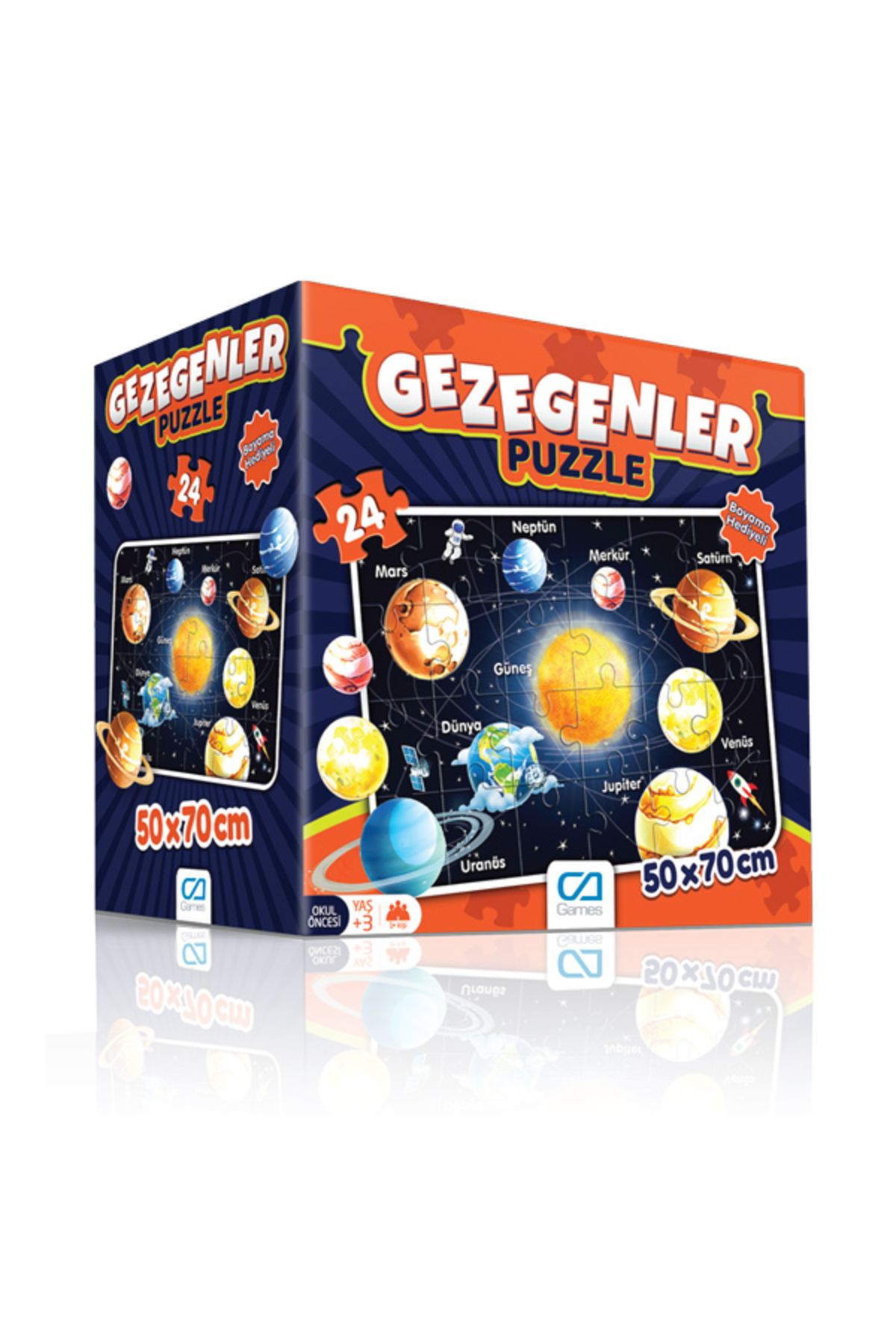 CA Games Gezegenler Yer Puzzle