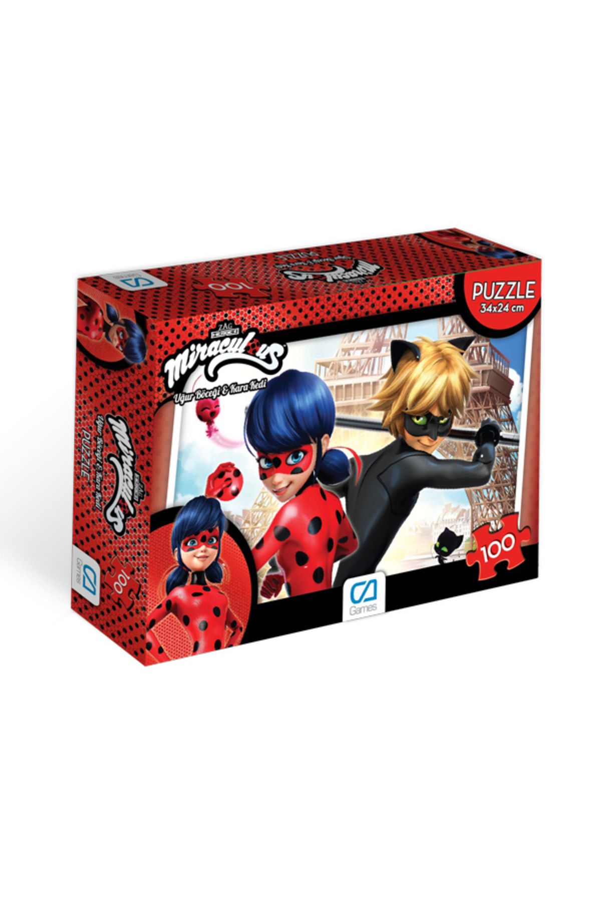 CA Games Mıraculous Puzzle 100