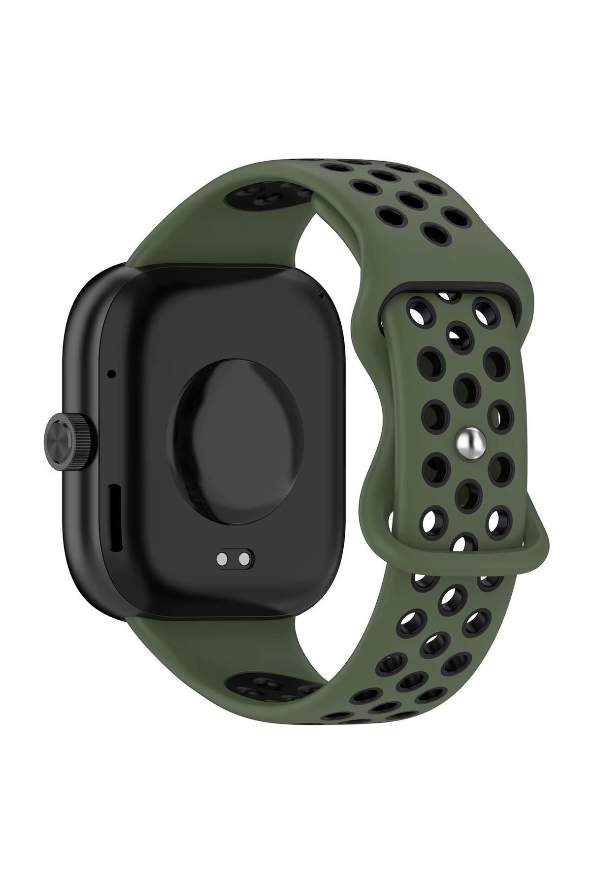 Dmay Redmi Watch 4 Uyumlu Delikli Yumuşak Silikon Kordon Kayış