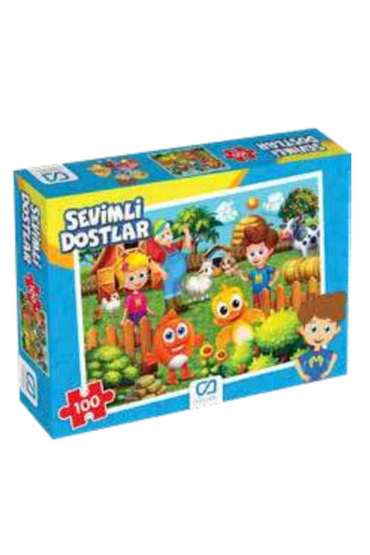 CA Games Sevimli Dostlar Puzzle 100