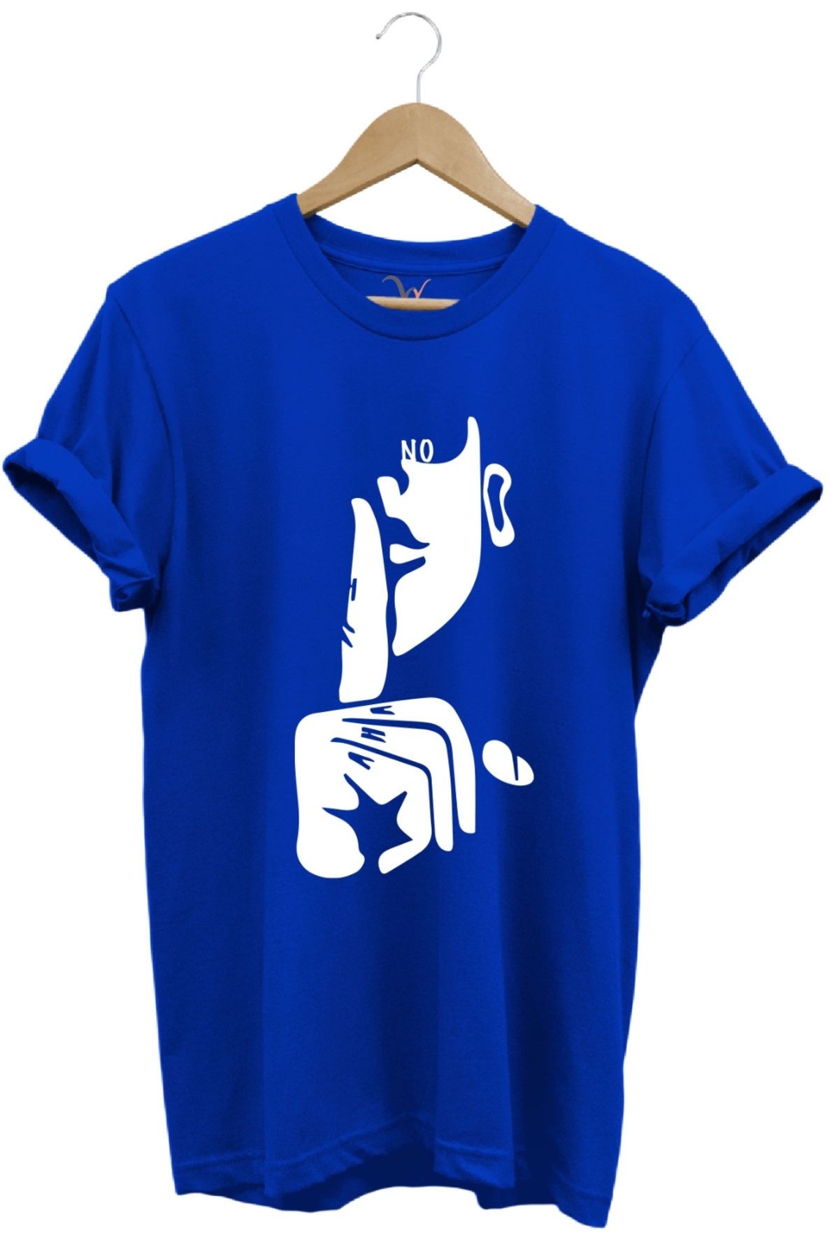 MODA Sokak Stiline Uygun Grafik Desenli Unisex %100 Pamuk Bisiklet Yaka Basic T-shirt