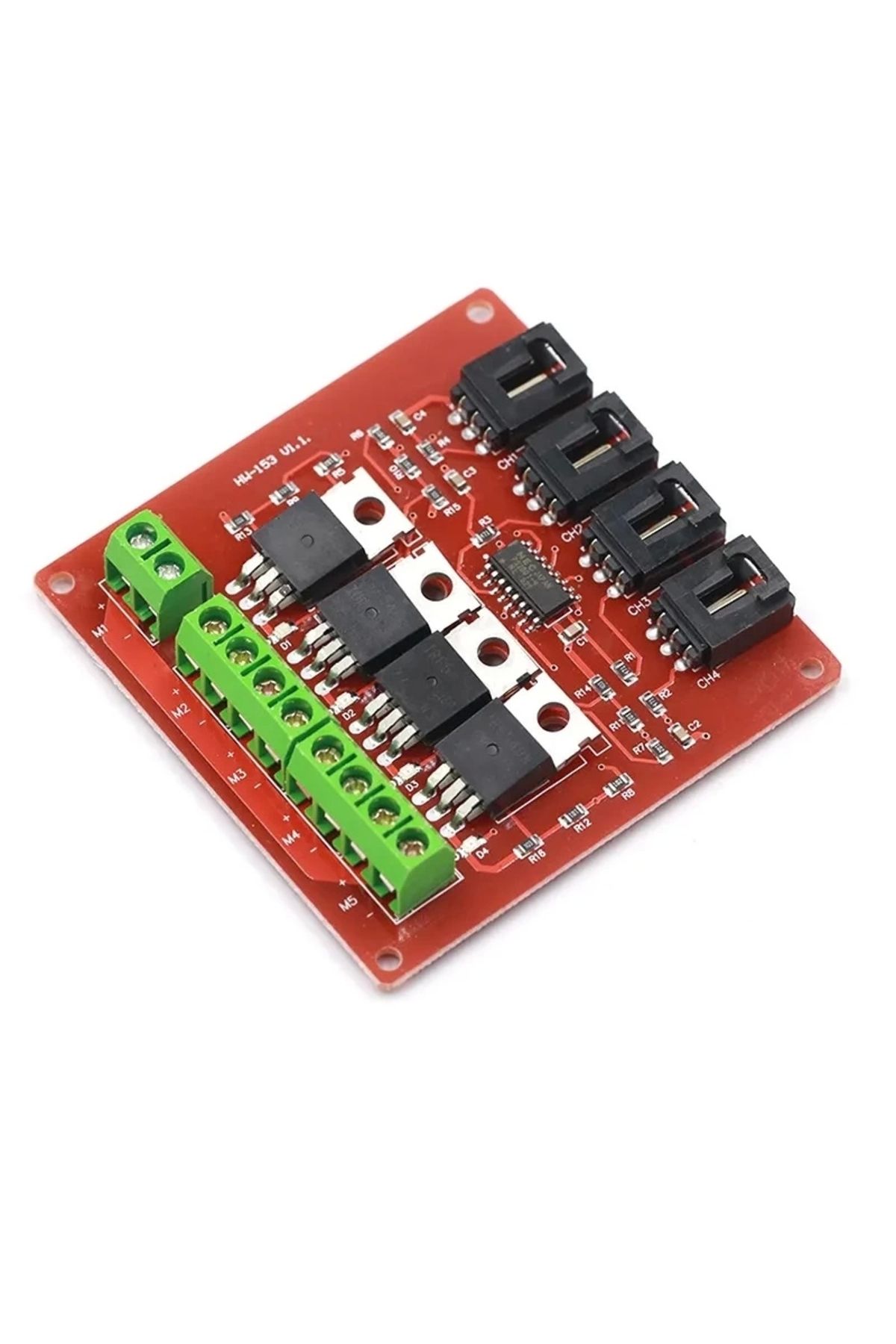 CNL 4 Kanal Mosfet Sürücü Modül Pwm Hız Kontrol Motor Selenoid Valf Anahtar Led Lamba Dimmer