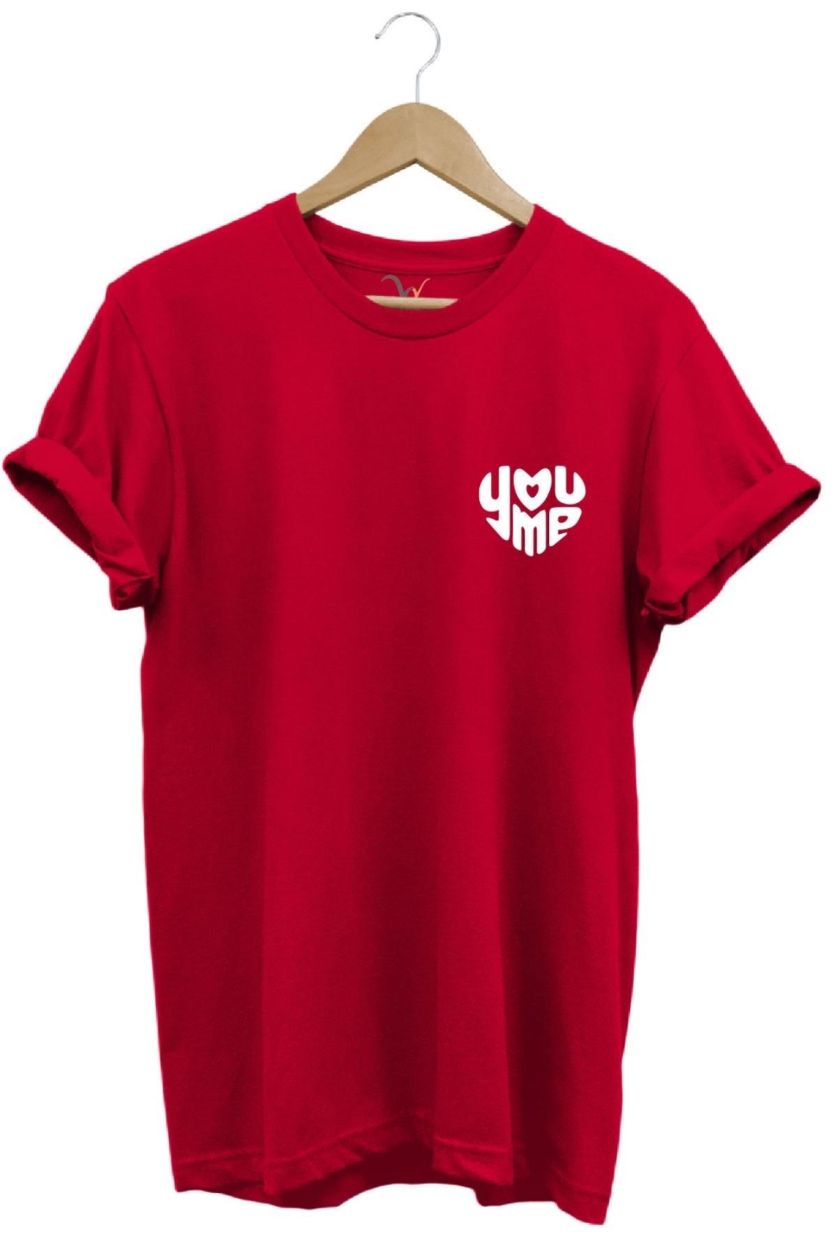 MODA Minimalist Unisex %100 Pamuk Bisiklet Yaka Basic T-shirt