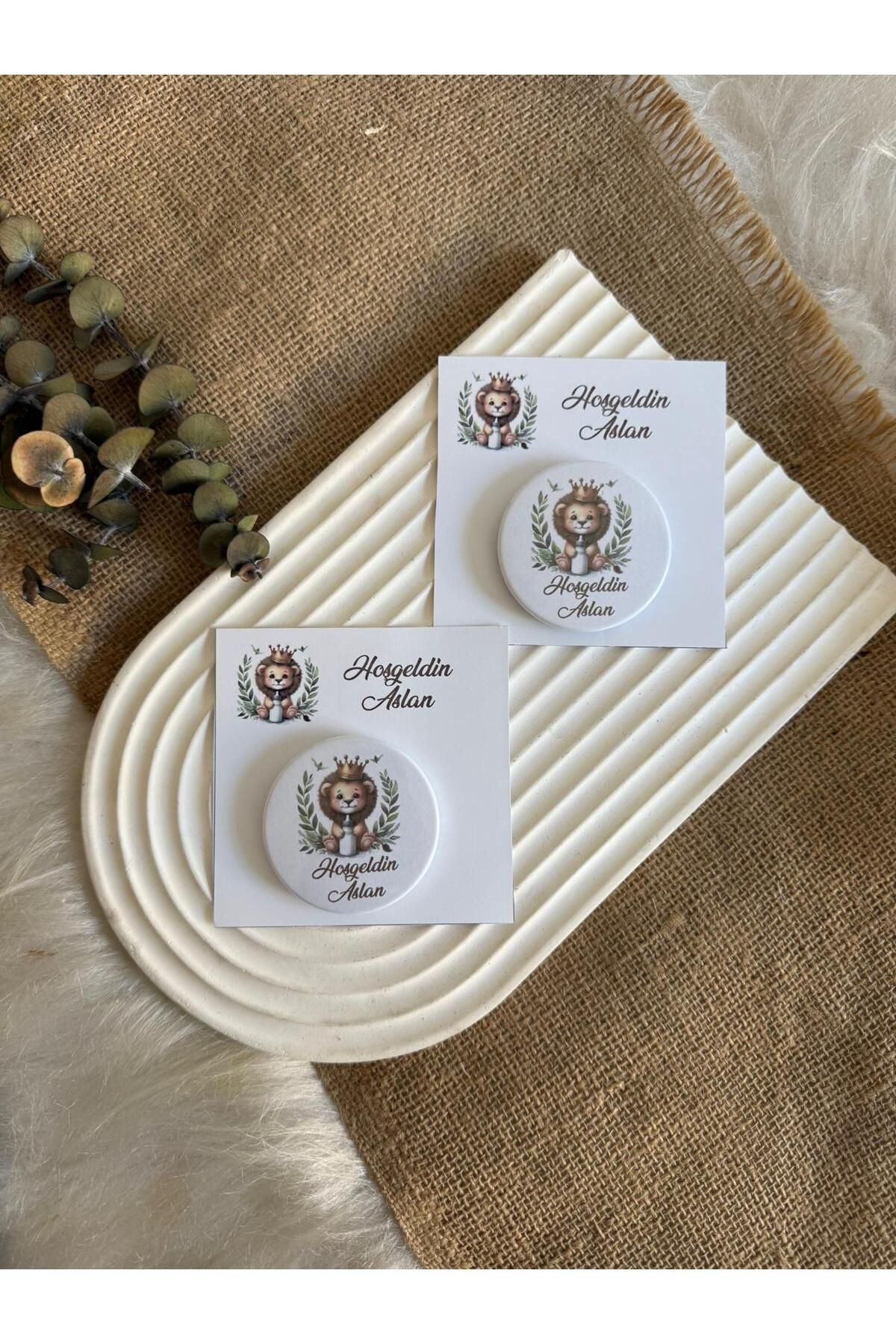 Karudesignn 10 Adet Bebek Hediyelik Açacak Magnet