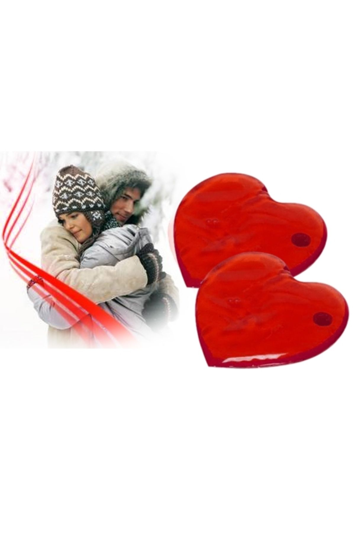 ÖYKÜ VE YİĞİT Kalp Şeklinde Sihirli Jel Isıtıcı