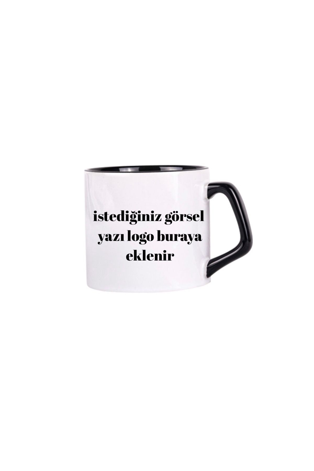 ABC Kişileştirilebilir İsim ve Resim Eklenebilir Hediyelik Kupa Bardak