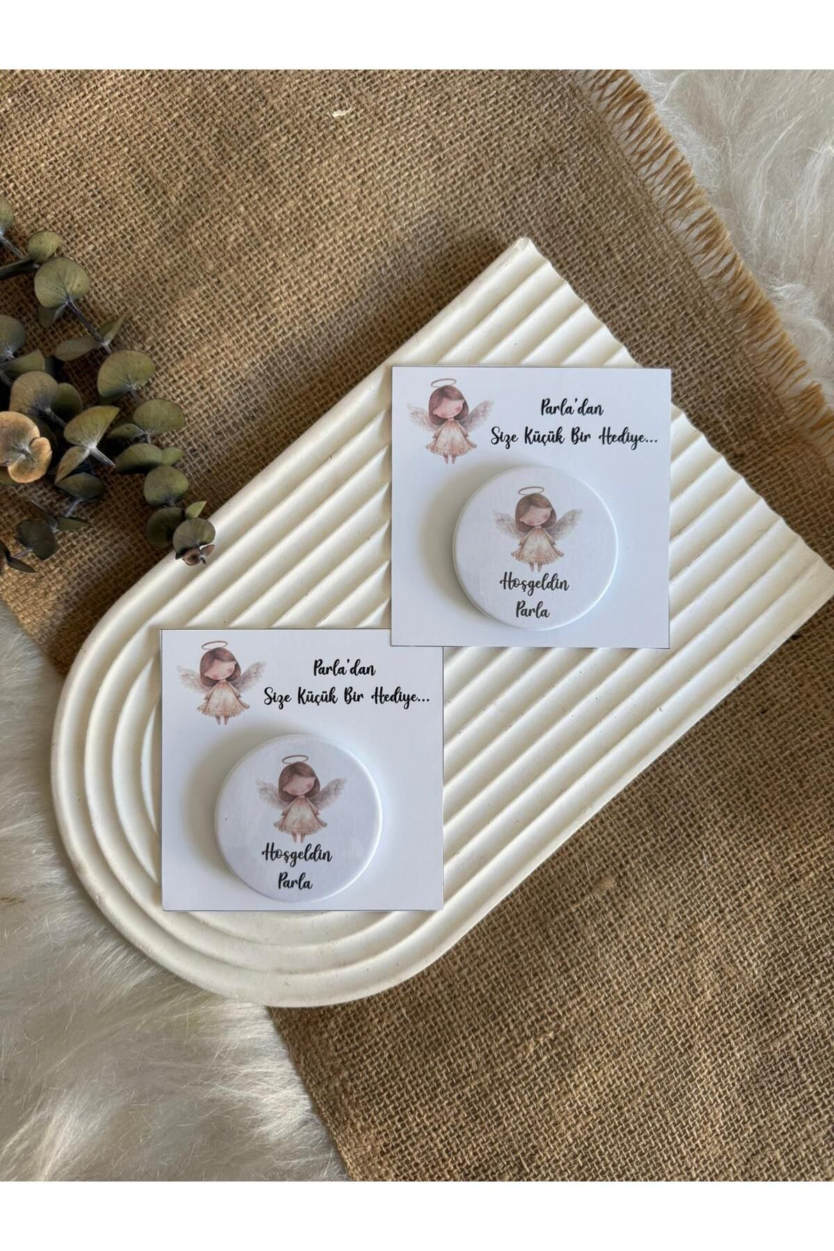 Karudesignn 10 Adet Bebek Hediyelik Açacak Magnet