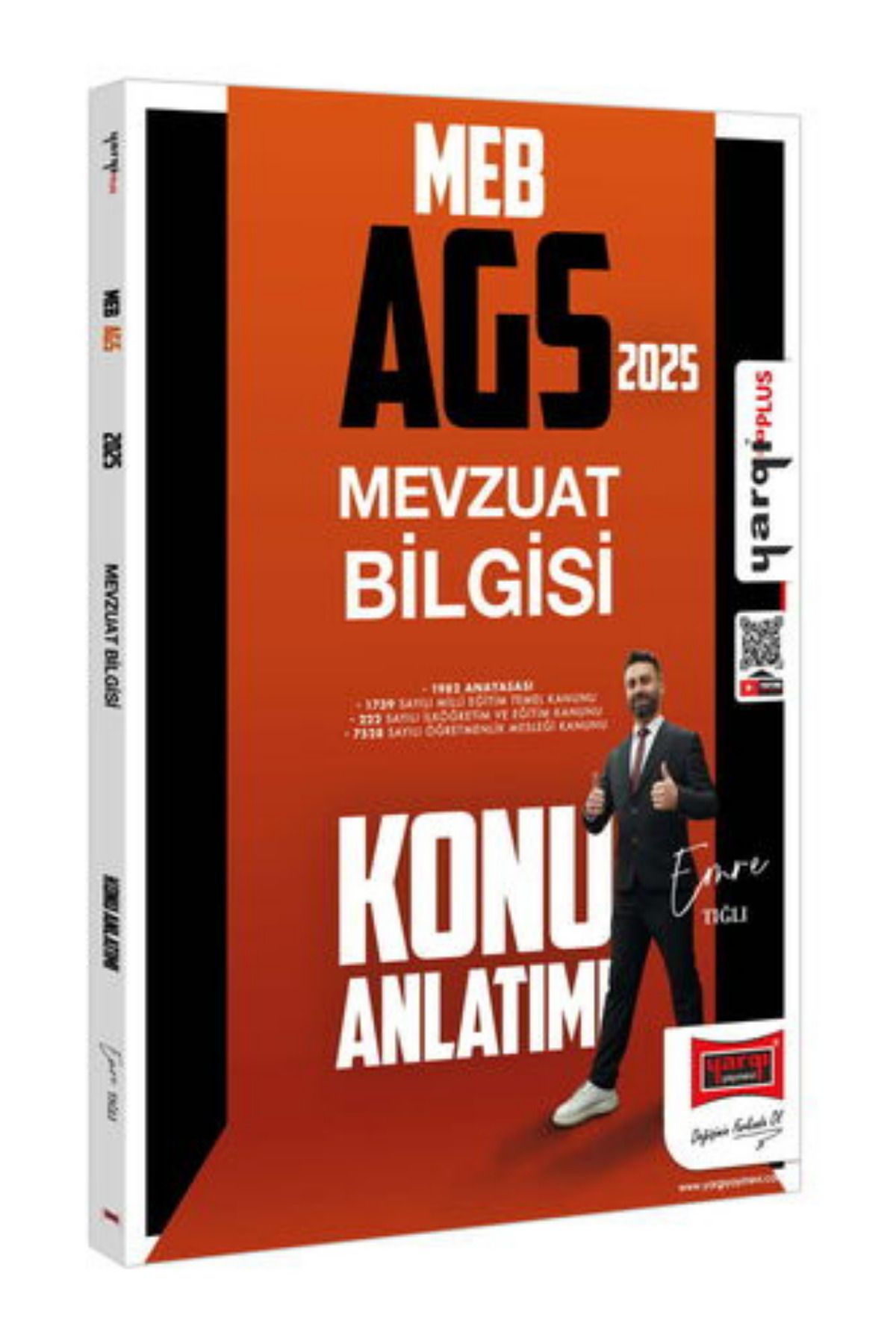 Yargı Yayınları 2025 MEB-AGS Mevzuat Bilgisi Konu Anlatımı-Emre Tığlı-YEP YENİ