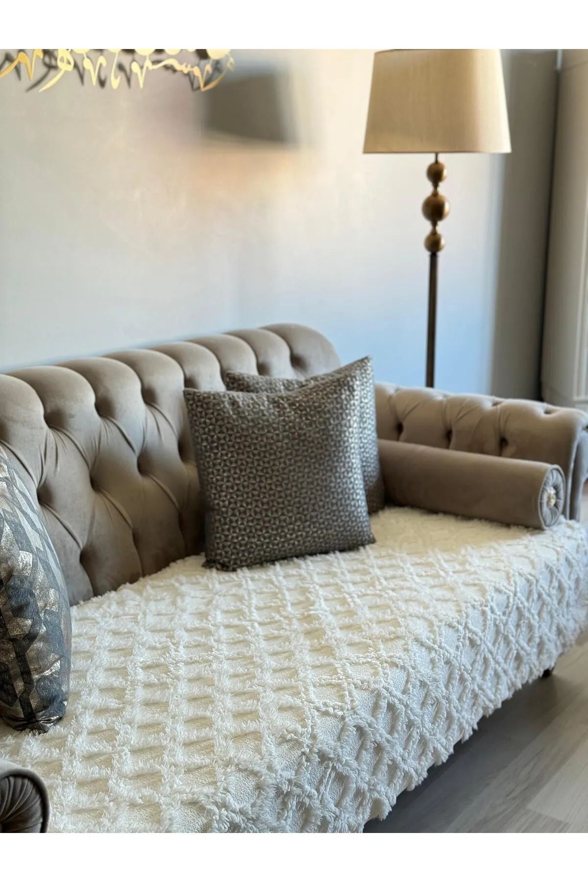 KAYALI HOME Bohem Koltuk Örtüsü 100x250
