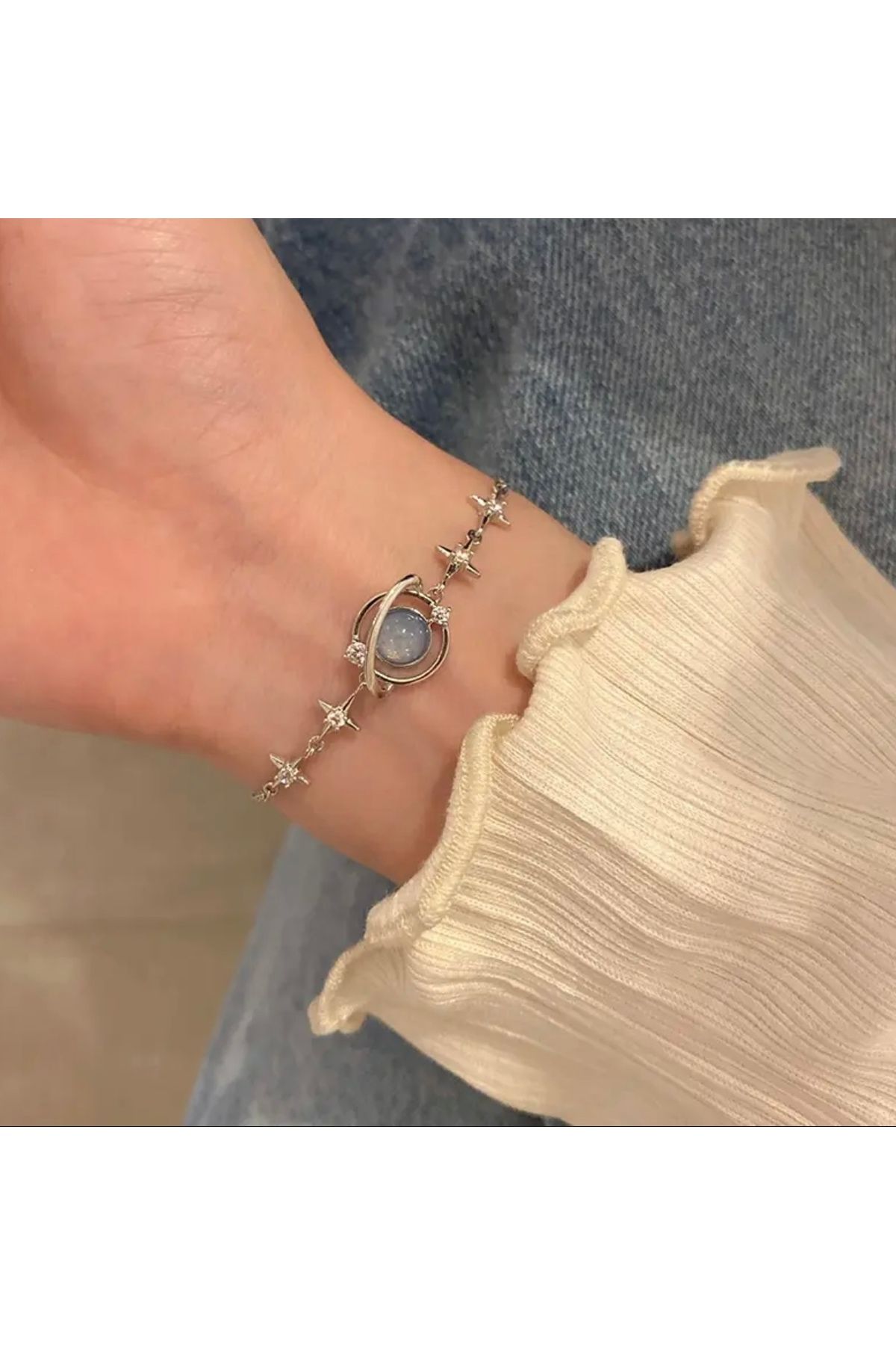 Atalis Alaşım Opal uzay bileklik