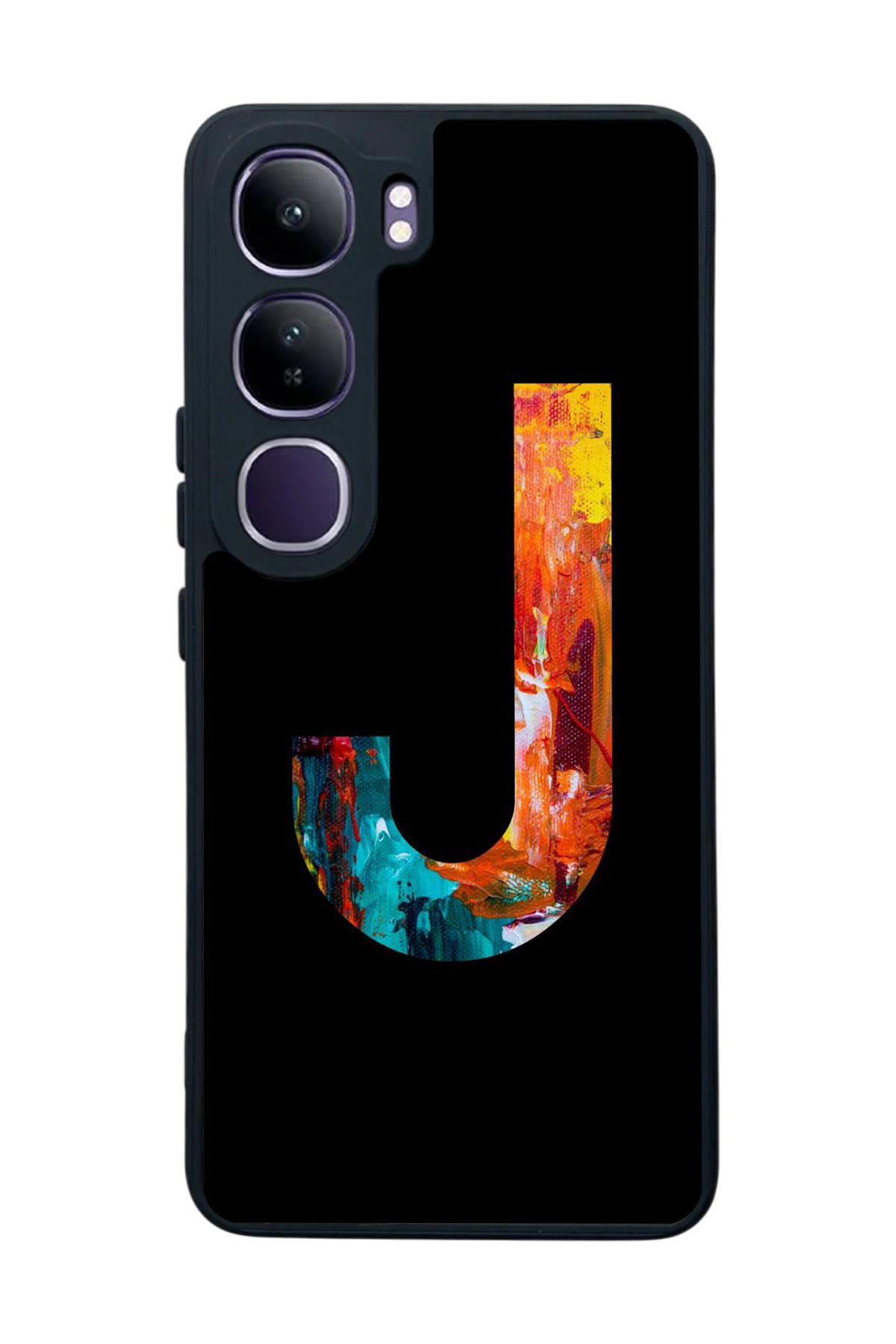 BGAKSESUAR Vivo V40 Lite Uyumlu Mat Siyah Kılıf – Yumuşak Silikon, Koruyucu, Şok Emici Kapak