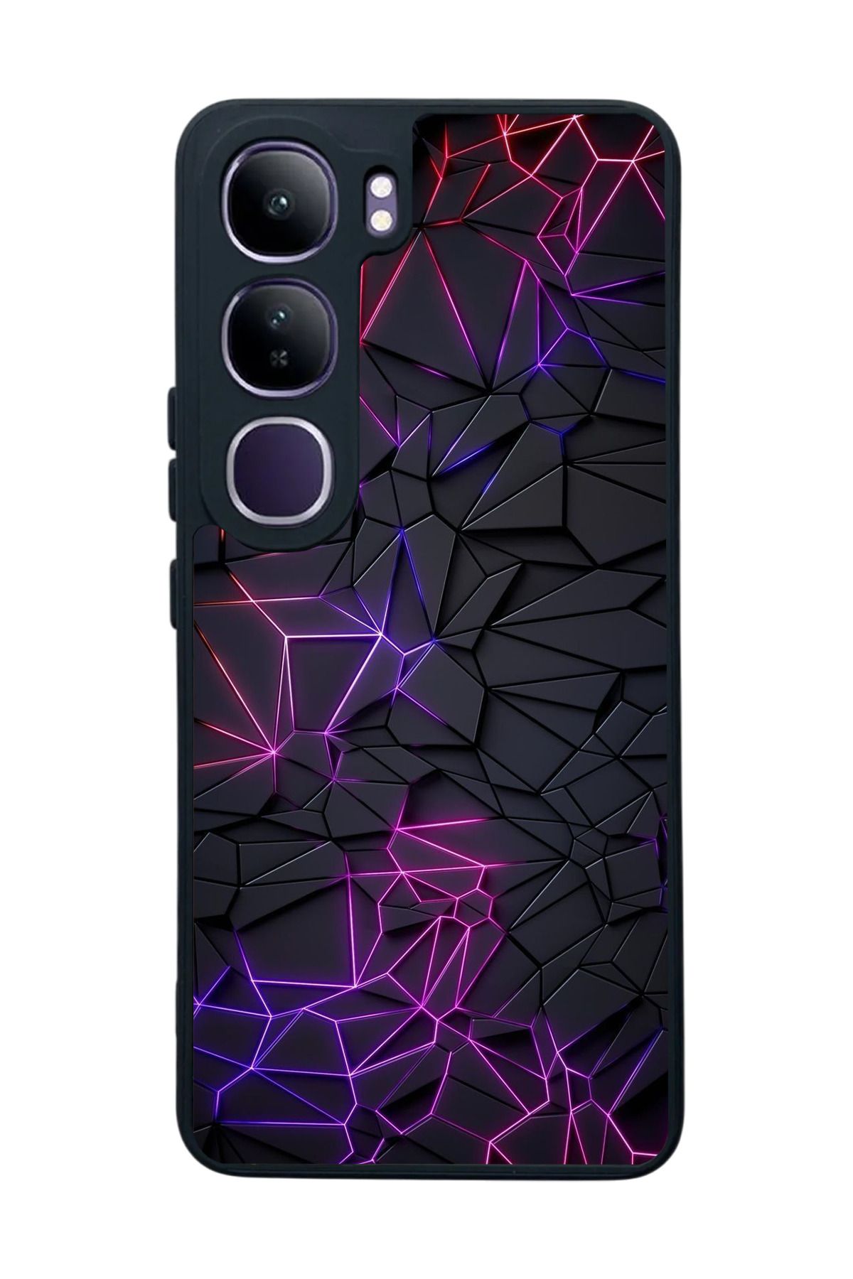 BGAKSESUAR Vivo V40 Lite Uyumlu Mat Siyah Kılıf – Yumuşak Silikon, Koruyucu, Şok Emici Kapak