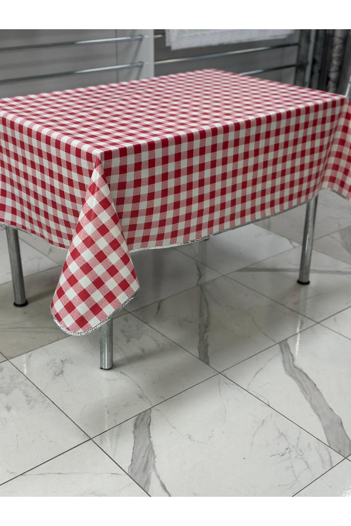 Dantelux Silinebilir Pvc Elyaf Tabanlı Muşamba Masa örtüsü Dikdörtgen 140X175 CM
