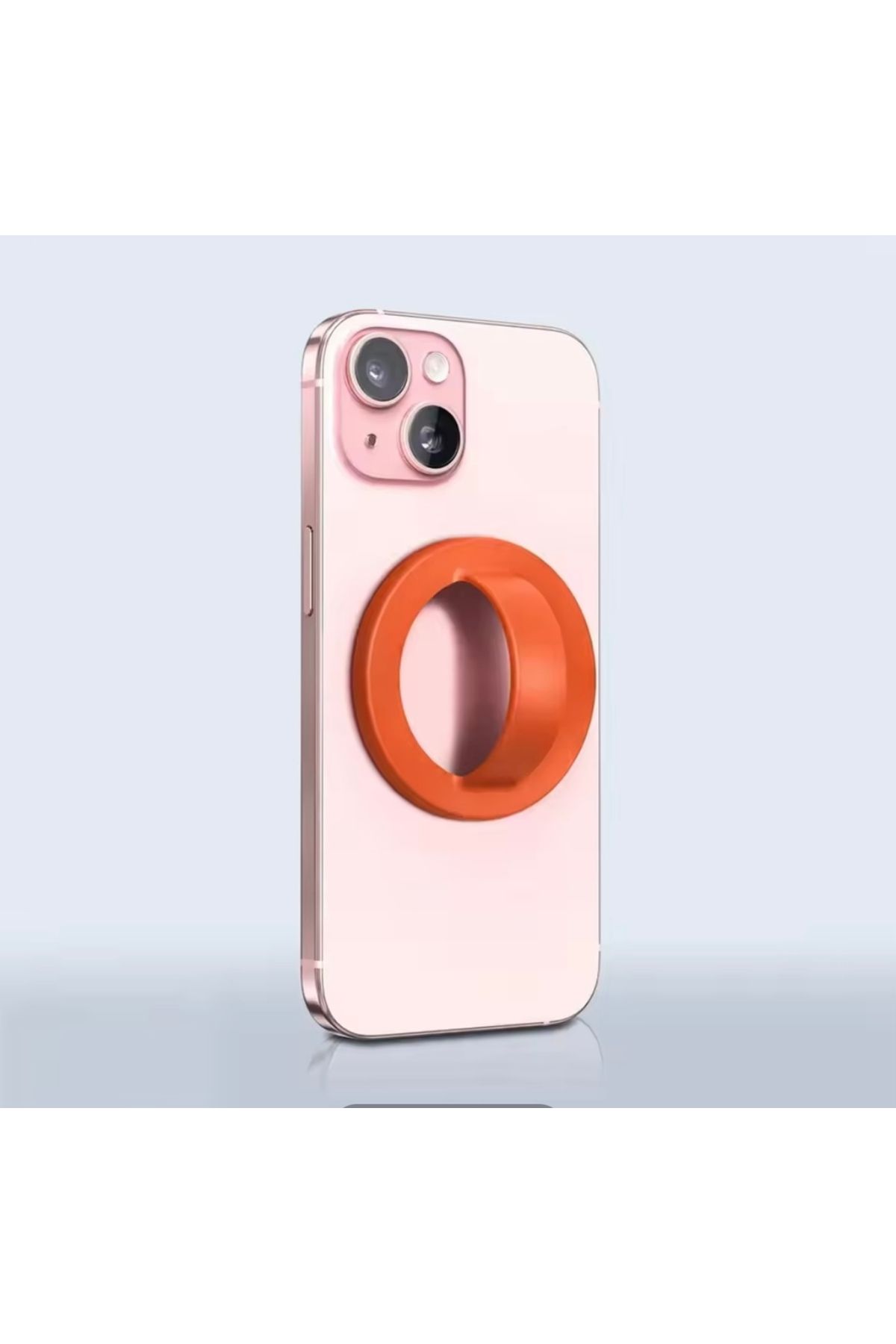 Kılıfsiparis Magnetik Magsafe Uyumlu Parmak Ring Silikon Stand