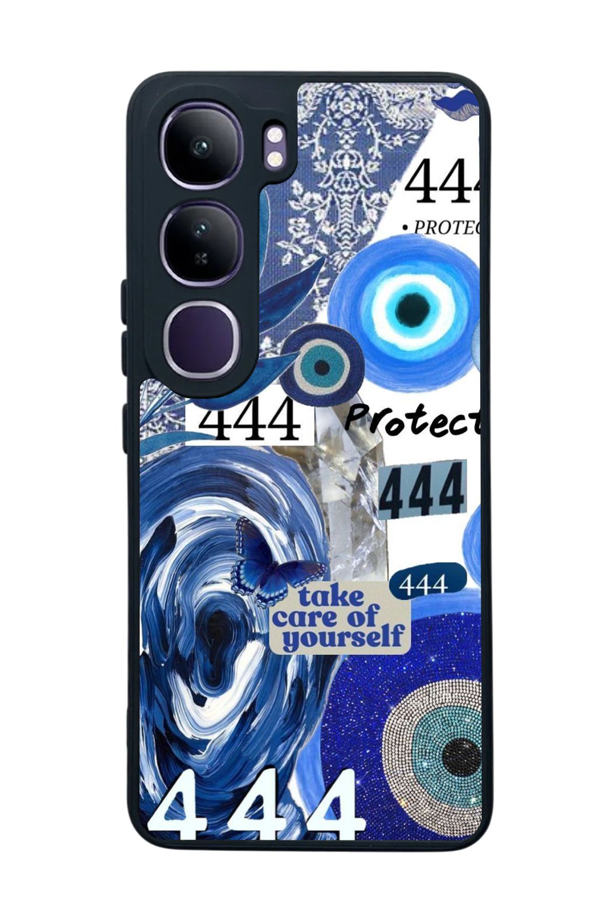 BGAKSESUAR Vivo V40 Lite Uyumlu Mat Siyah Kılıf – Yumuşak Silikon, Koruyucu, Şok Emici Kapak