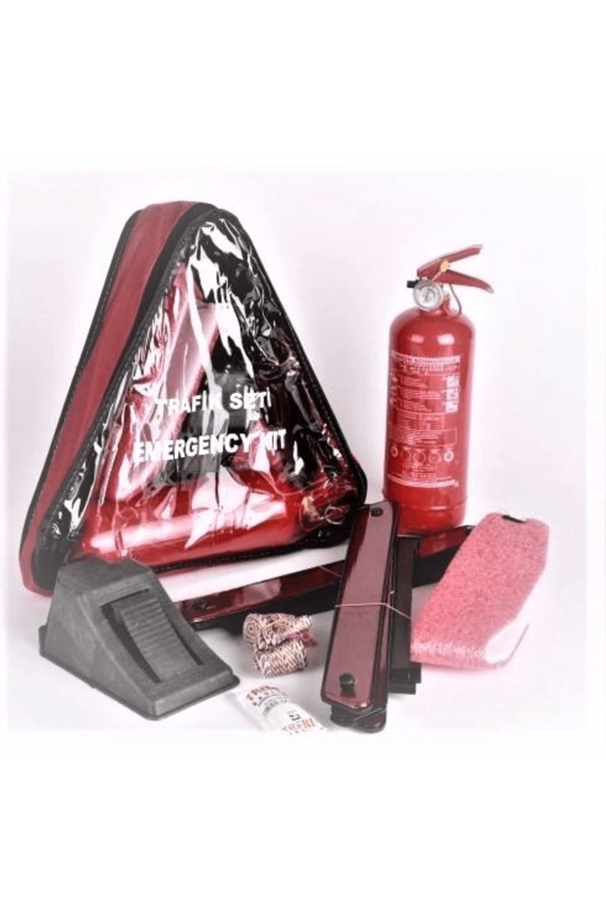 melfxxl eticaret Trafik Seti Emergency Kit Çantası (mevzuata Uygun) ( Lisinya )