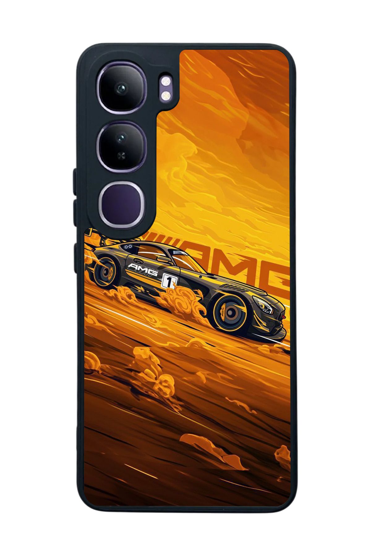 BGAKSESUAR Vivo V40 Lite Uyumlu Mat Siyah Kılıf – Yumuşak Silikon, Koruyucu, Şok Emici Kapak
