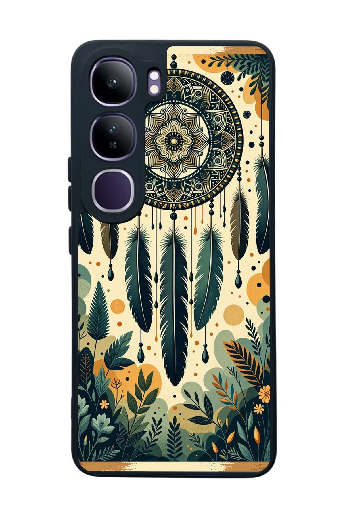 BGAKSESUAR Vivo V40 Lite Uyumlu Mat Siyah Kılıf – Yumuşak Silikon, Koruyucu, Şok Emici Kapak