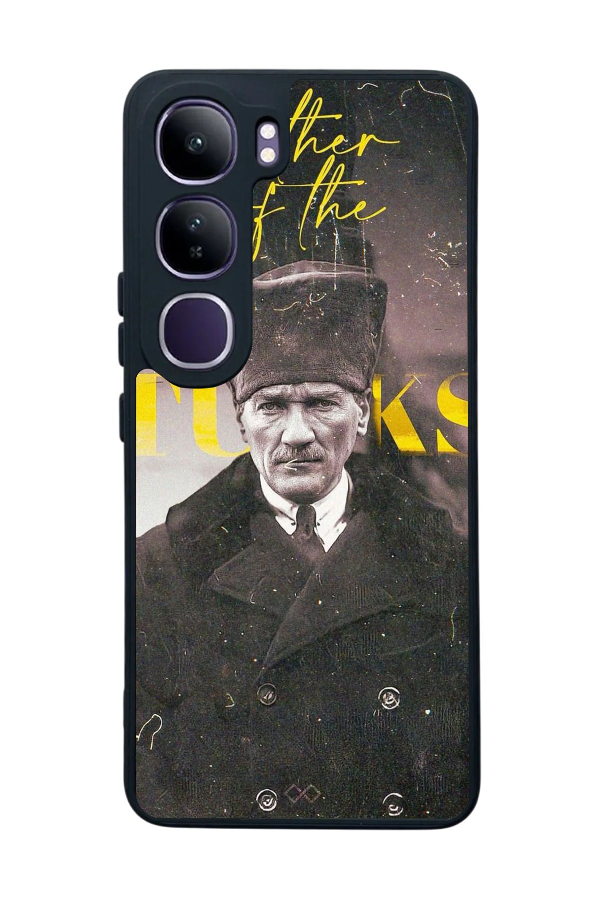 BGAKSESUAR Vivo V40 Lite Uyumlu Mat Siyah Kılıf – Yumuşak Silikon, Koruyucu, Emici Kapak