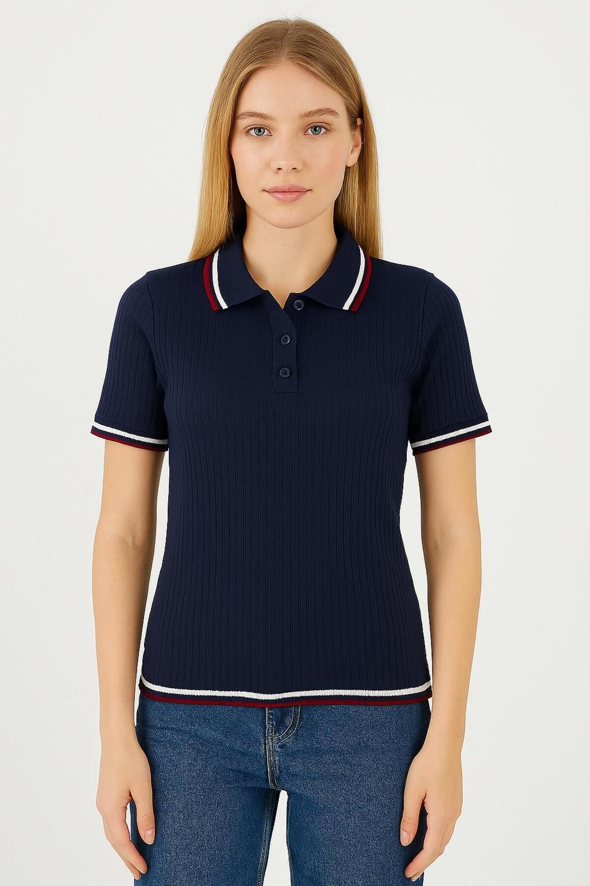 Butik Polo Yaka Crop