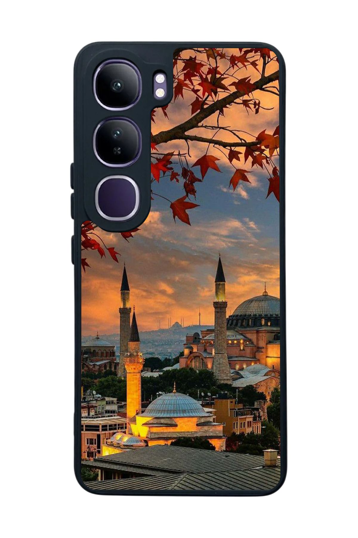 BGAKSESUAR Vivo V40 Lite Uyumlu Mat Siyah Kılıf – Yumuşak Silikon, Koruyucu, Şok Emici Kapak