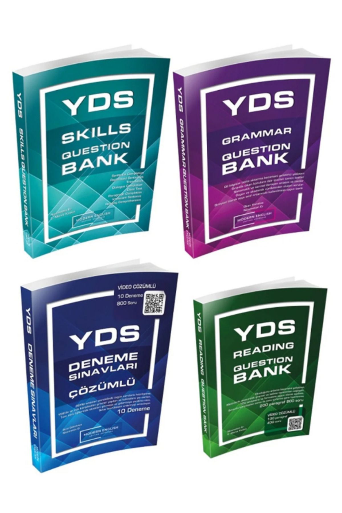Modern English YDS Soru Deneme Seti ( 4 Kitap )