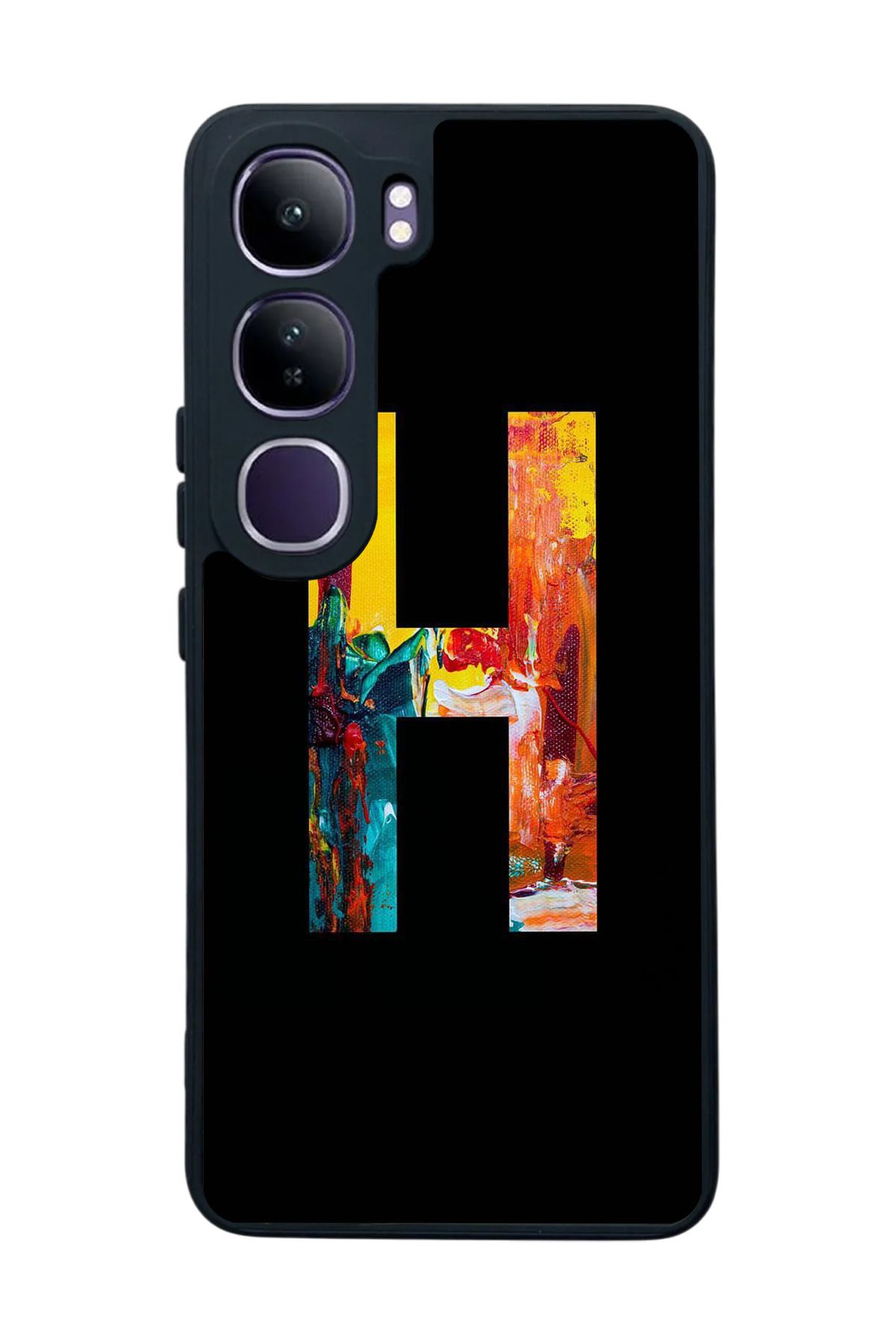 BGAKSESUAR Vivo V40 Lite Uyumlu Mat Siyah Kılıf – Yumuşak Silikon, Koruyucu, Şok Emici Kapak