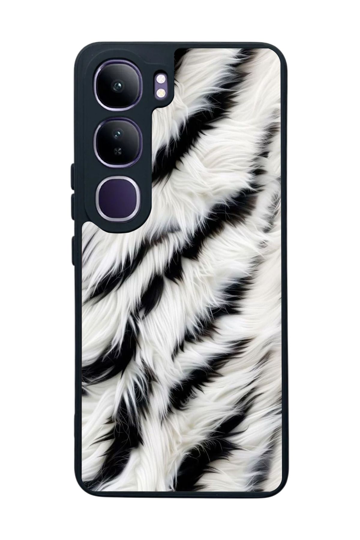 BGAKSESUAR Vivo V40 Lite Uyumlu Mat Siyah Kılıf – Yumuşak Silikon, Koruyucu, Şok Emici Kapak