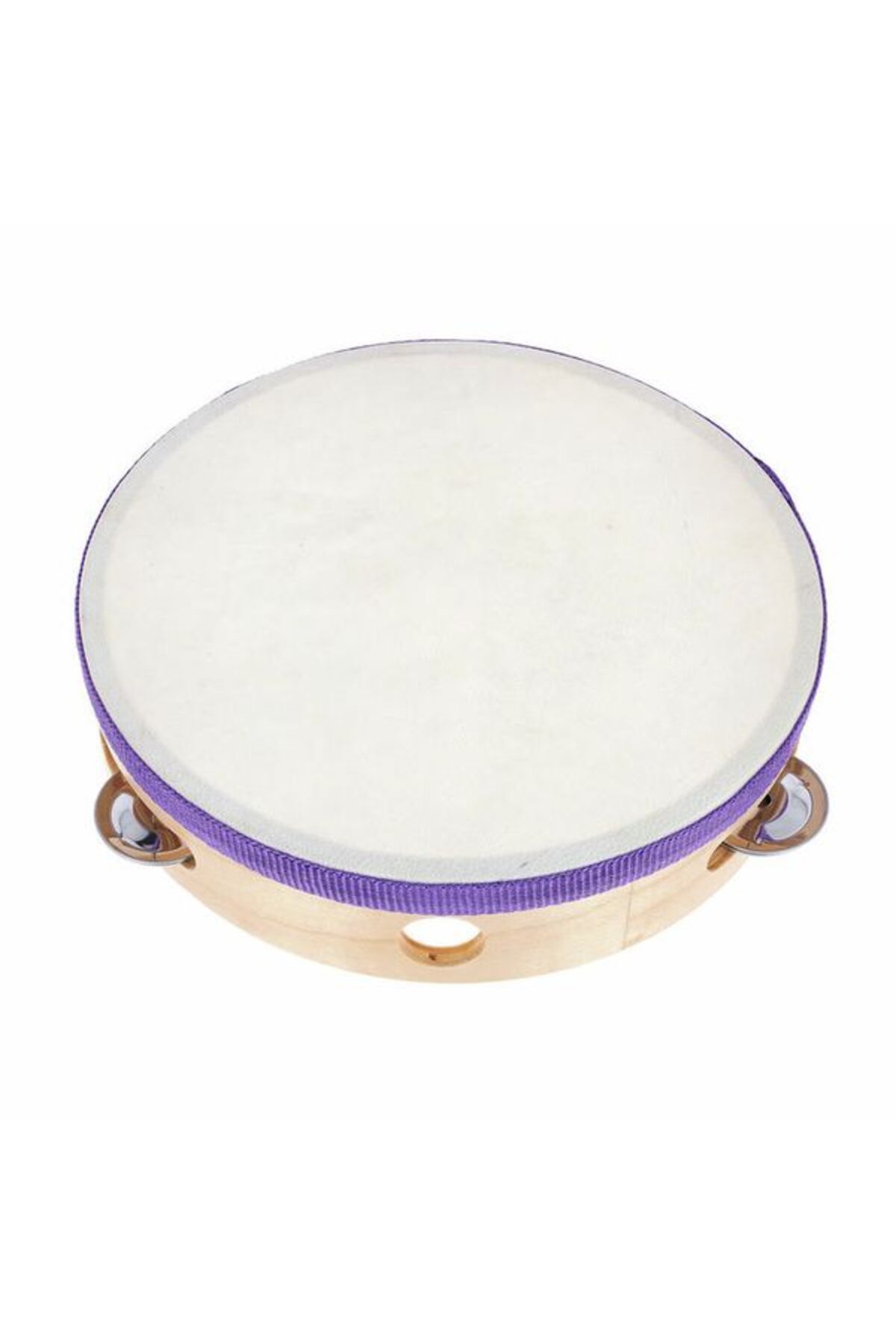Millenium-Millenium Drum Tambourine 8" Tambourine Natural Skin 1
