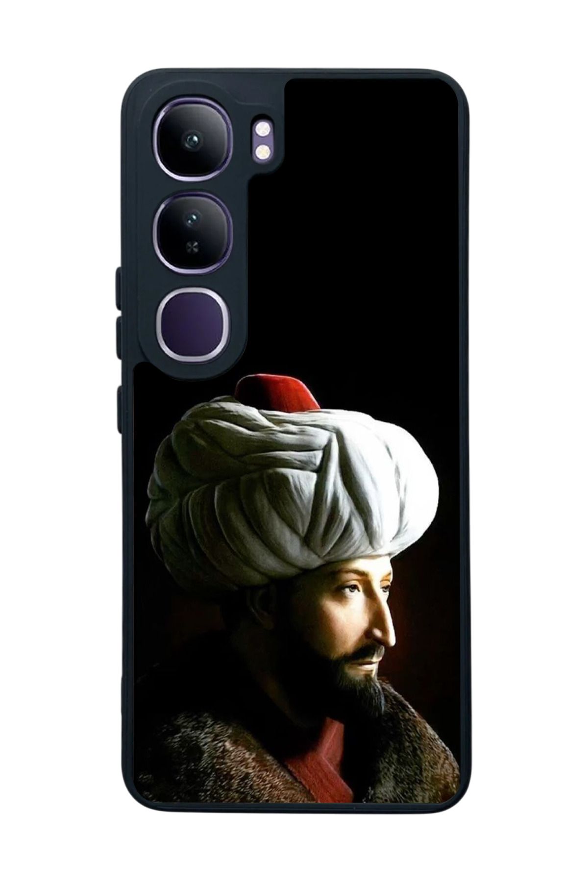 BGAKSESUAR Vivo V40 Lite Uyumlu Mat Siyah Kılıf – Yumuşak Silikon, Koruyucu, Şok Emici Kapak