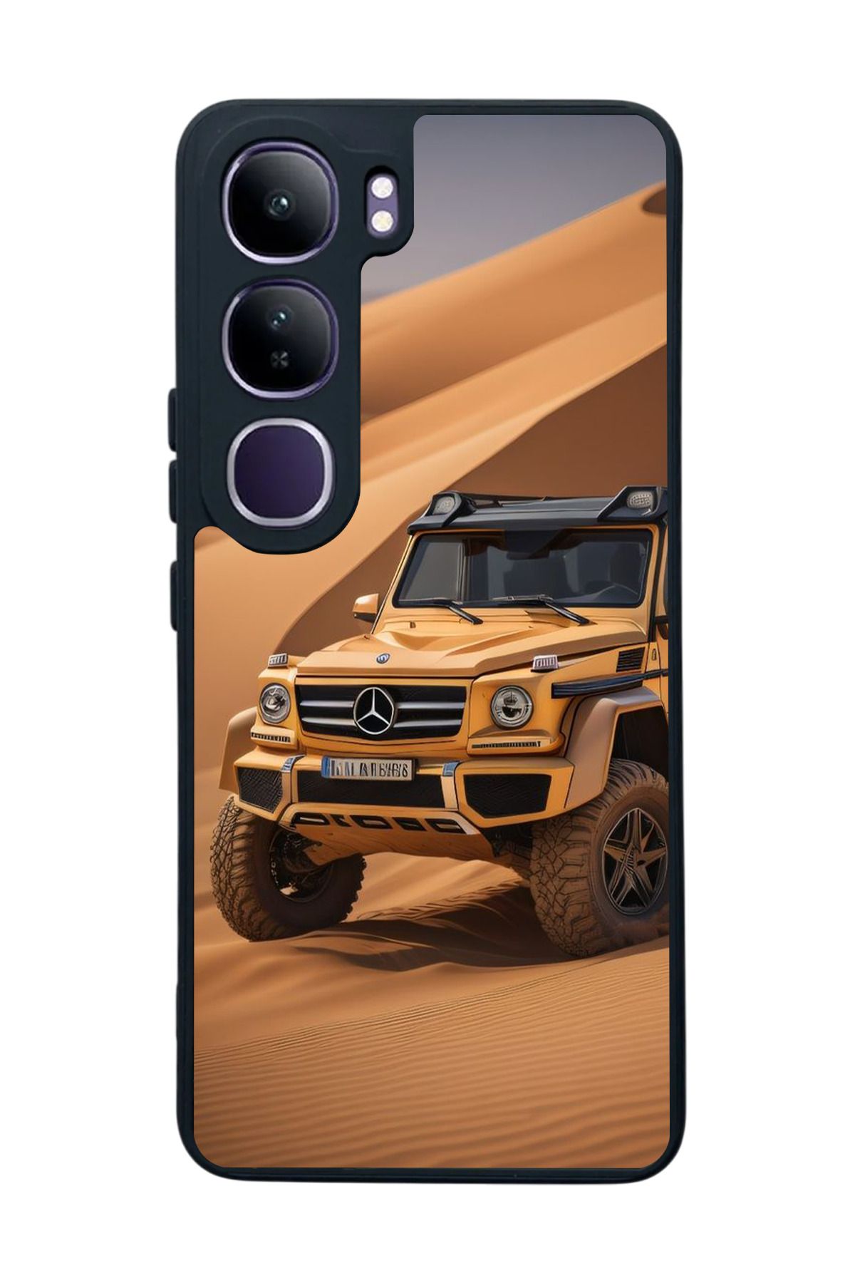 BGAKSESUAR Vivo V40 Lite Uyumlu Mat Siyah Kılıf – Yumuşak Silikon, Koruyucu, Şok Emici Kapak