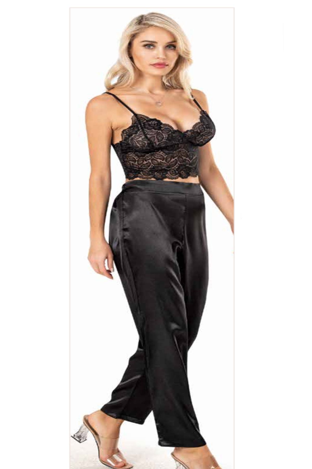 Fily İç Giyim MOONGİRL Bralet Pijama Takımları