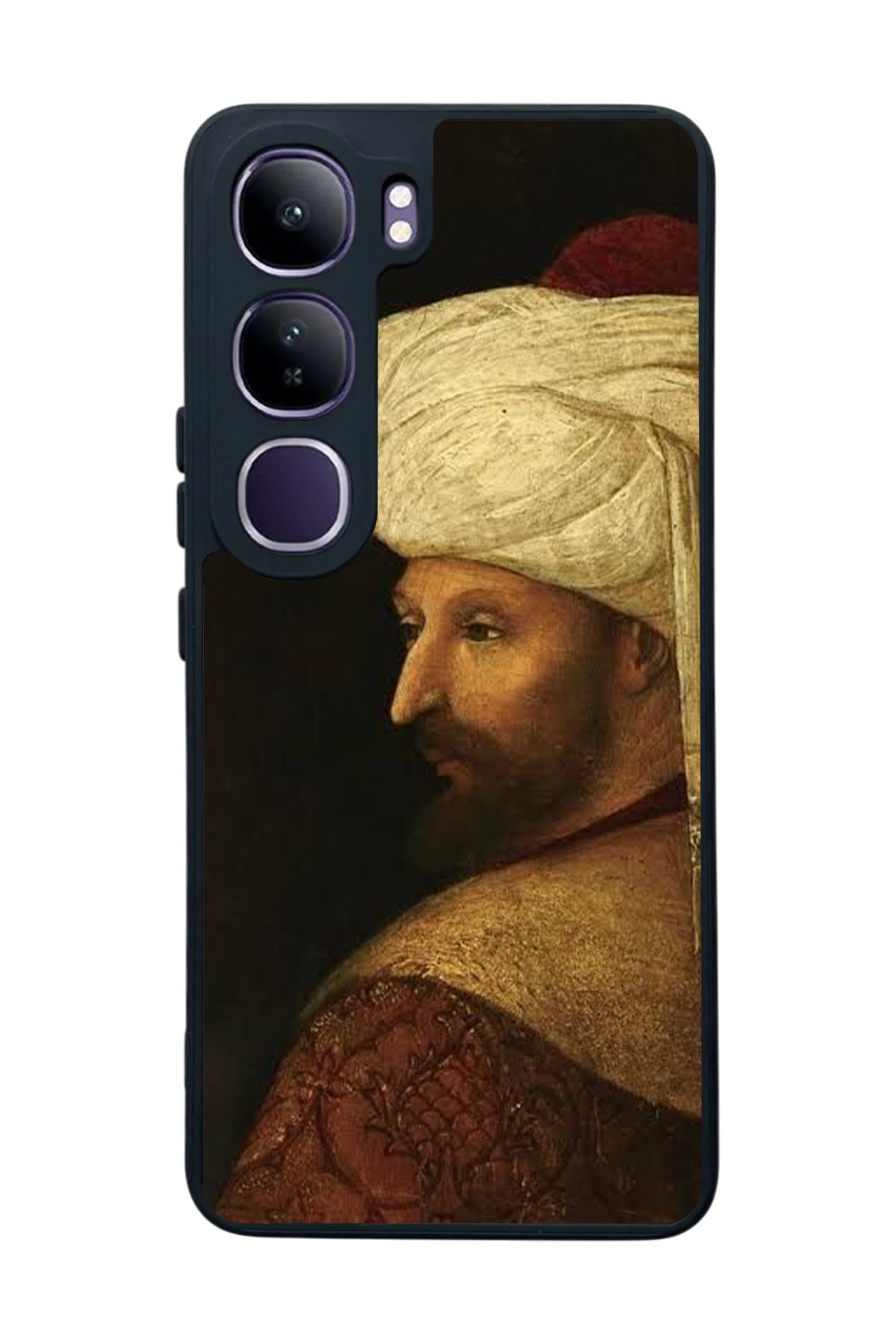 BGAKSESUAR Vivo V40 Lite Uyumlu Mat Siyah Kılıf – Yumuşak Silikon, Koruyucu, Şok Emici Kapak