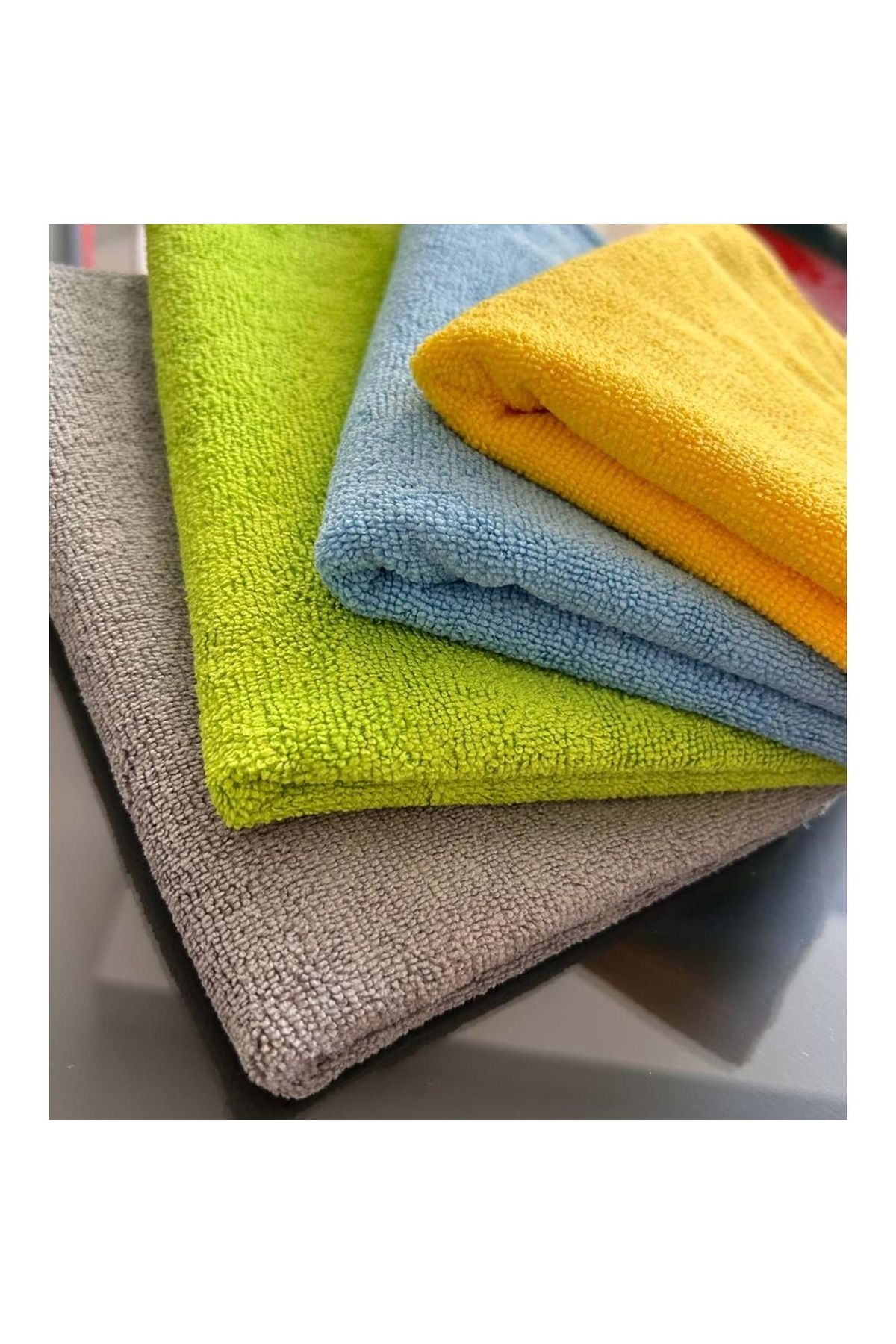SANES 12 Li 40x40 Cm Mikrofiber Mutfak ve Genel Temizlik Bezi, Fabrika Satış Mağazası