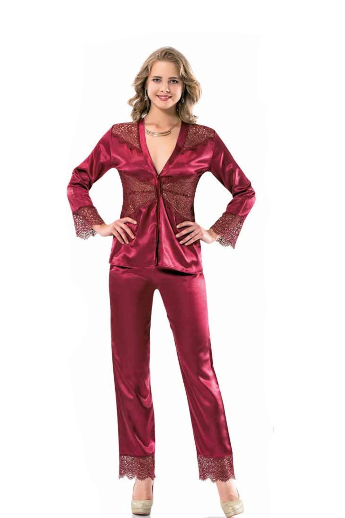 Fily İç Giyim MOONGİRL Saten Pijama Takımları