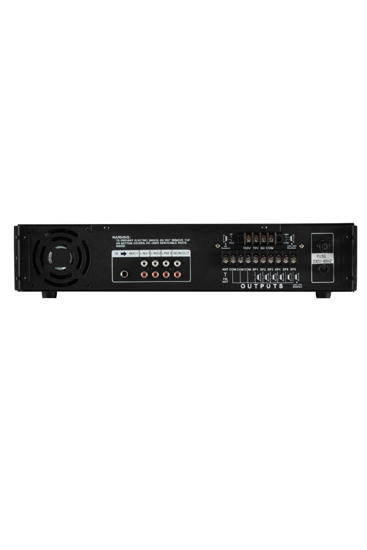 Sal-Amplifier 100V 6 zones SAL MPA 240BT, 240W, Bluetooth 2