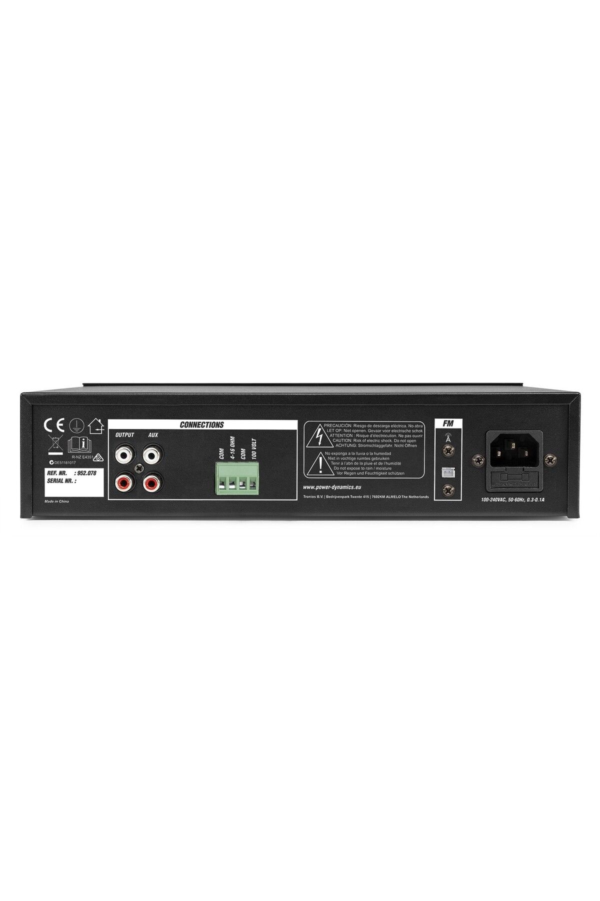 POWER DYNAMICS-Power Dynamics PDM45 radio amplifier 4