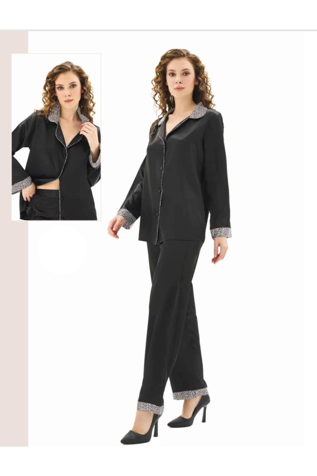 Fily İç Giyim MOONGİRL Saten Pijama Takımları