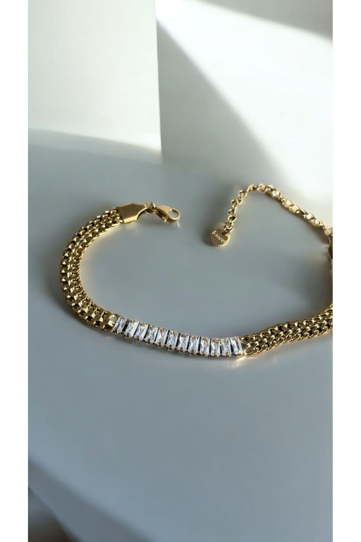 İNN JEWELLERY Çelik Bileklik Kararmaz Antialerjik Zincir Figürlü (2 Yıl İthalatçı Garantili)