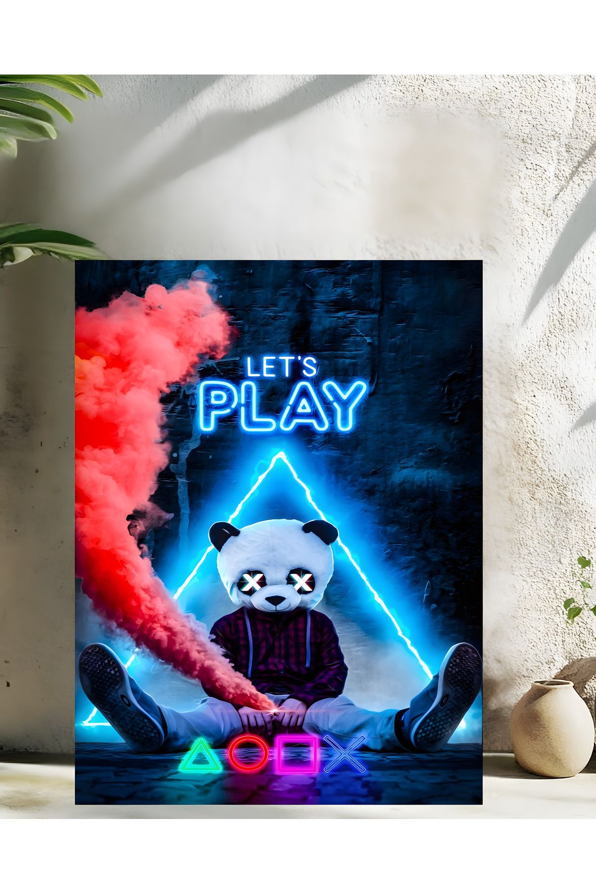 Levhane Gamer Duvar Yazıları – Oyuncu Ruhuna Özel Metal Tablo