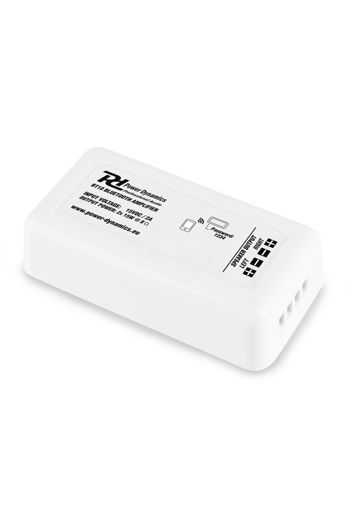 POWER DYNAMICS-Power Dynamics BT10 Bluetooth amplifier, 60W, 8ohm 2