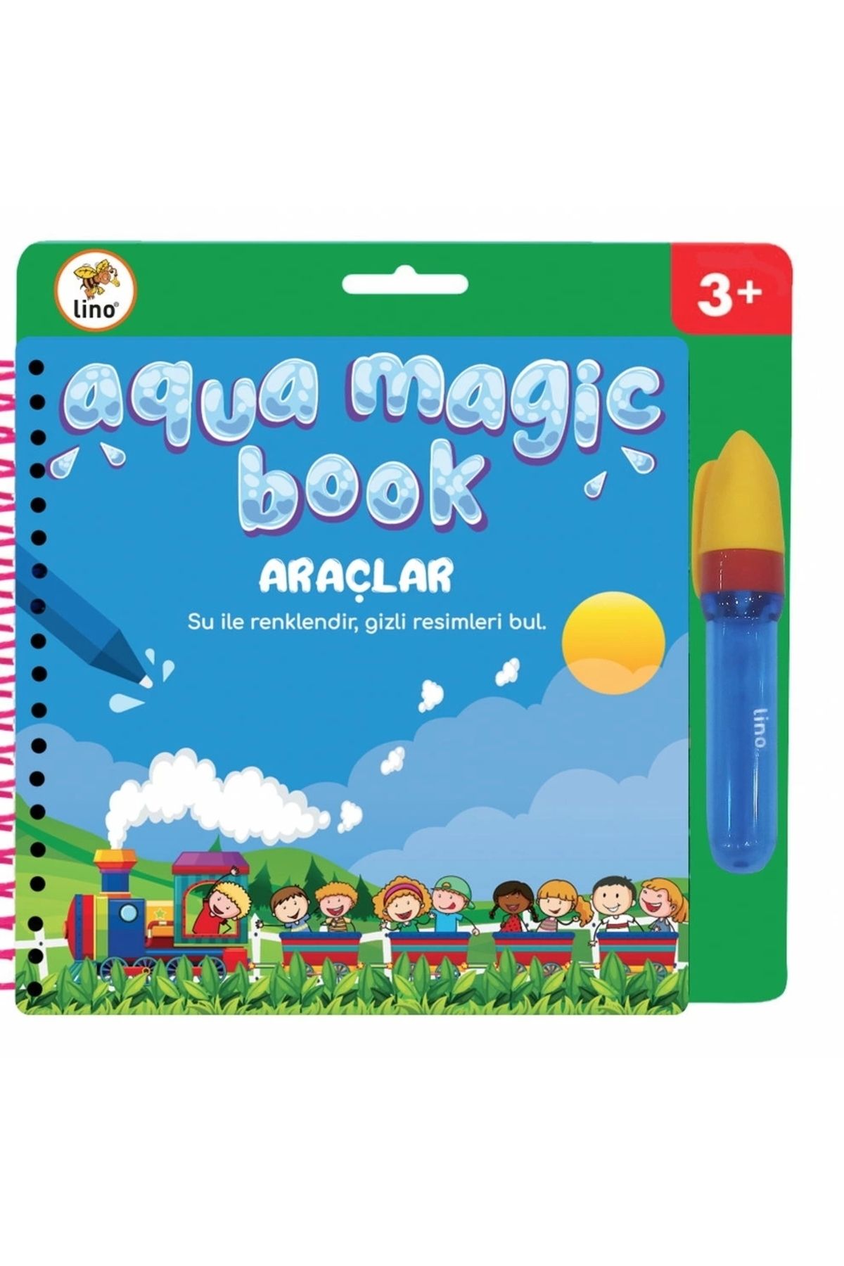 Kesman Kitap Aqua Magic Book Araçlar (SİHİRLİ BOYAMA KİTABI)
